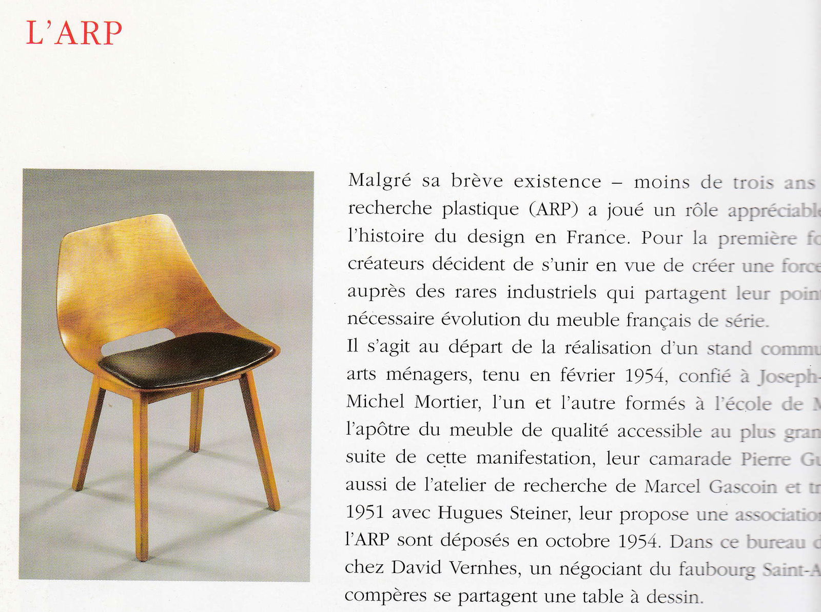 Single Guariche Amsterdam mid century chair edited by steiner 1954 - 7