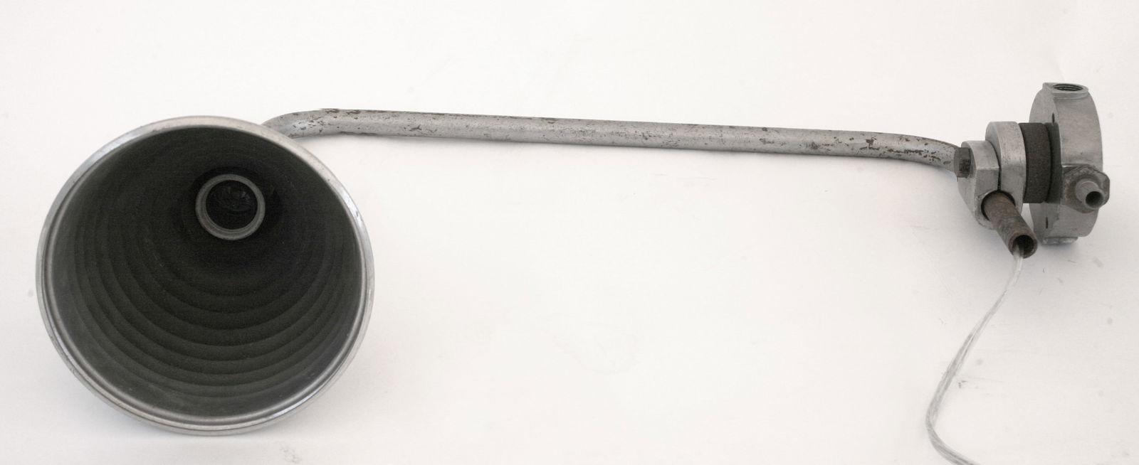 FRENCH INDUSTRIAL ART DECO MODERNIST SWINGING TASK LAMP - 3