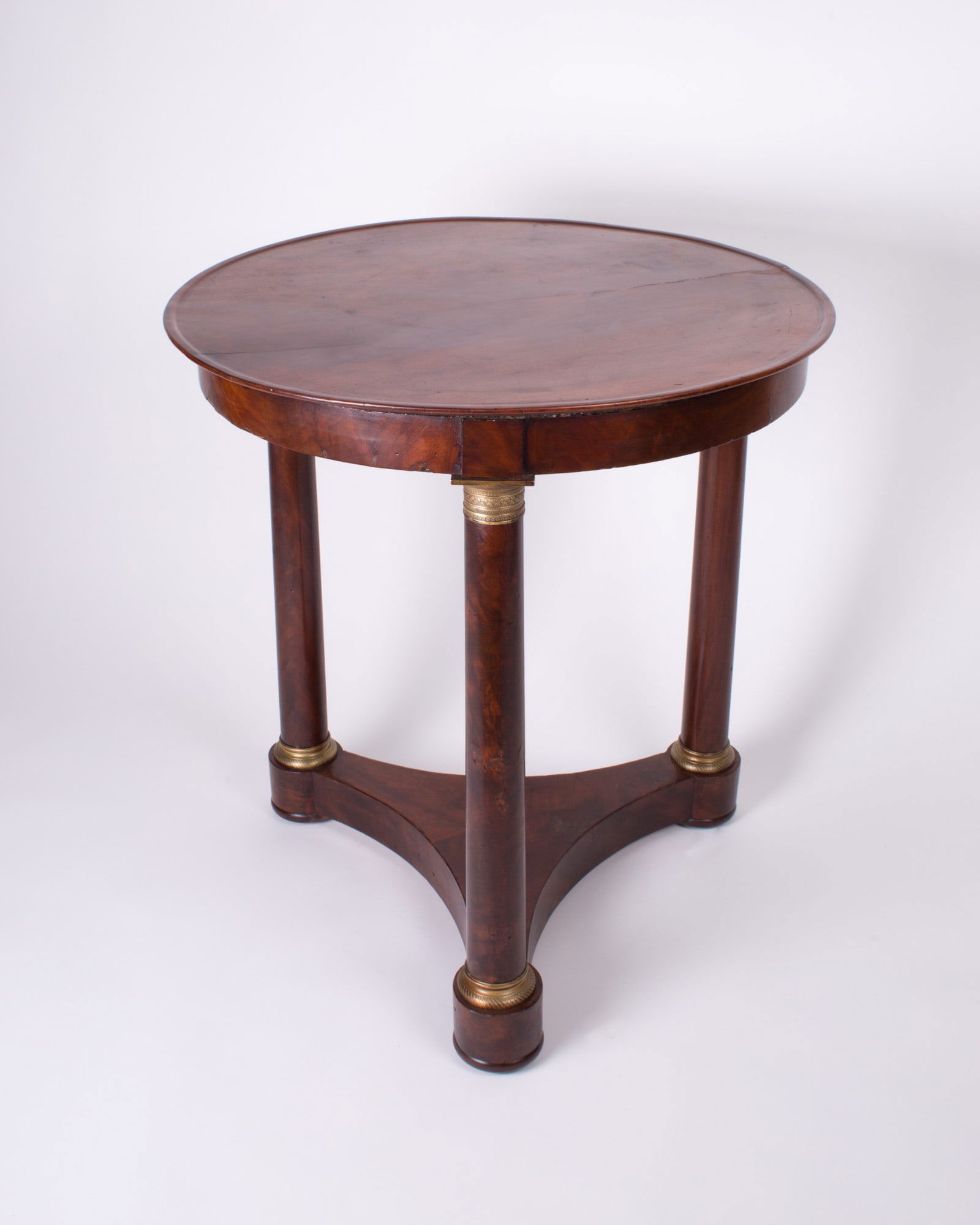 French Empire side table 1800's with original ormoulu "gilt bronze" (1 of 4)