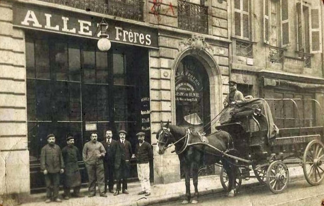 Allez Freres French scale 19th. Roberval balance - 7