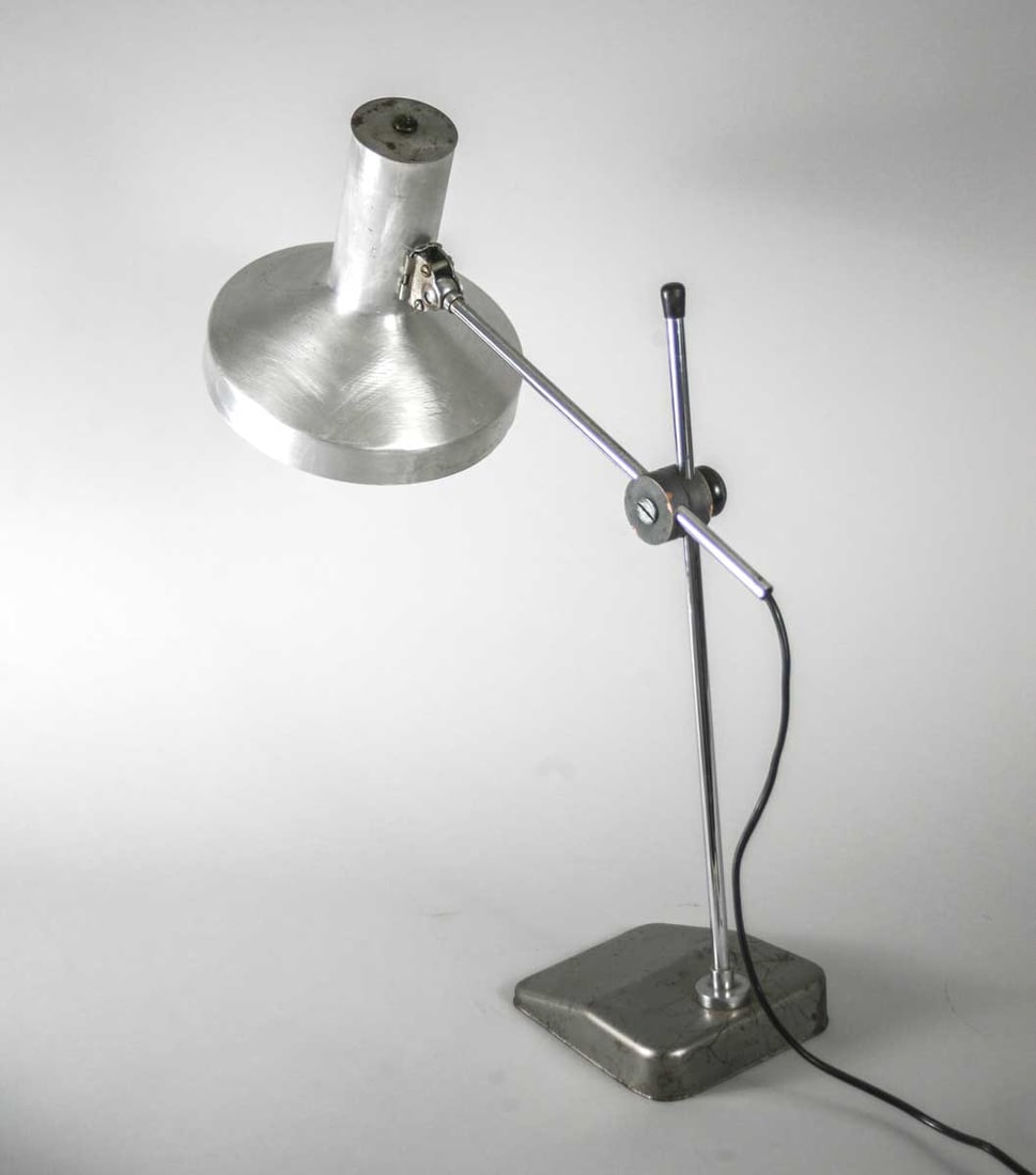 FRENCH MODERNIST DESK LAMP JUMO PERRIAND ADNET 1970 - 2