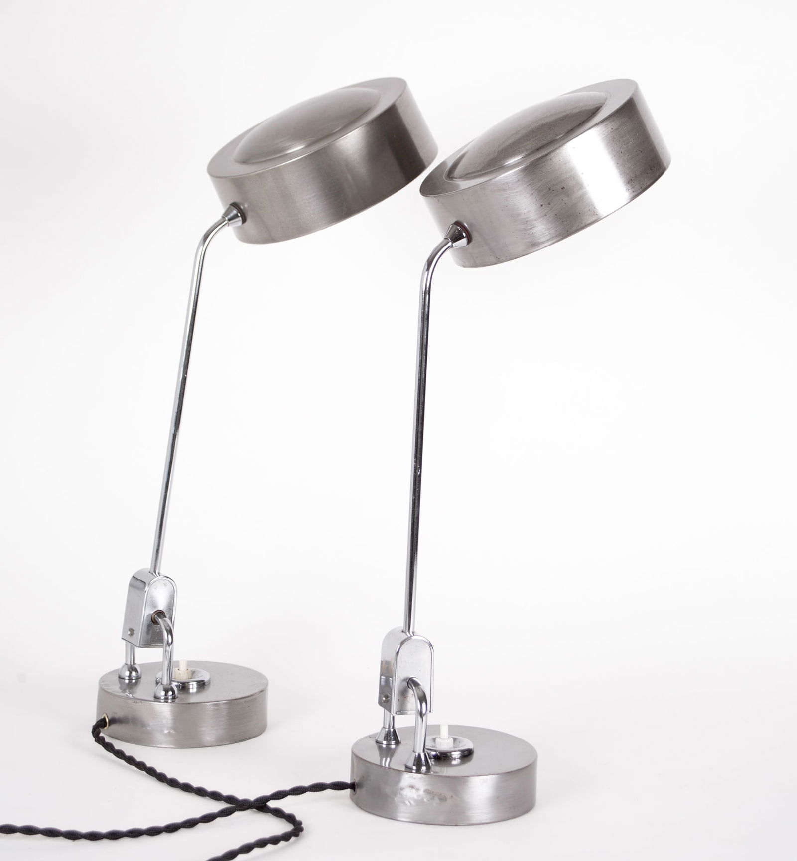 Pair of 700 modernist French task lamp mid century Jumo (1 of 7)