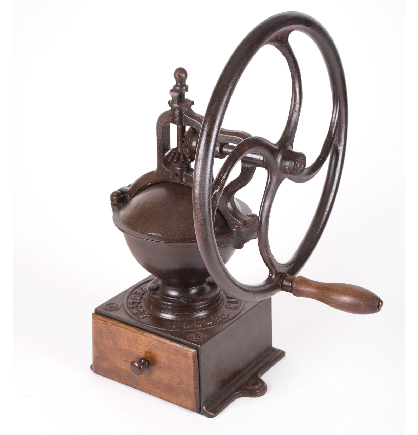 First cast-iron mills Peugeot freres coffee grinder 1840/1870 (1 of 5)