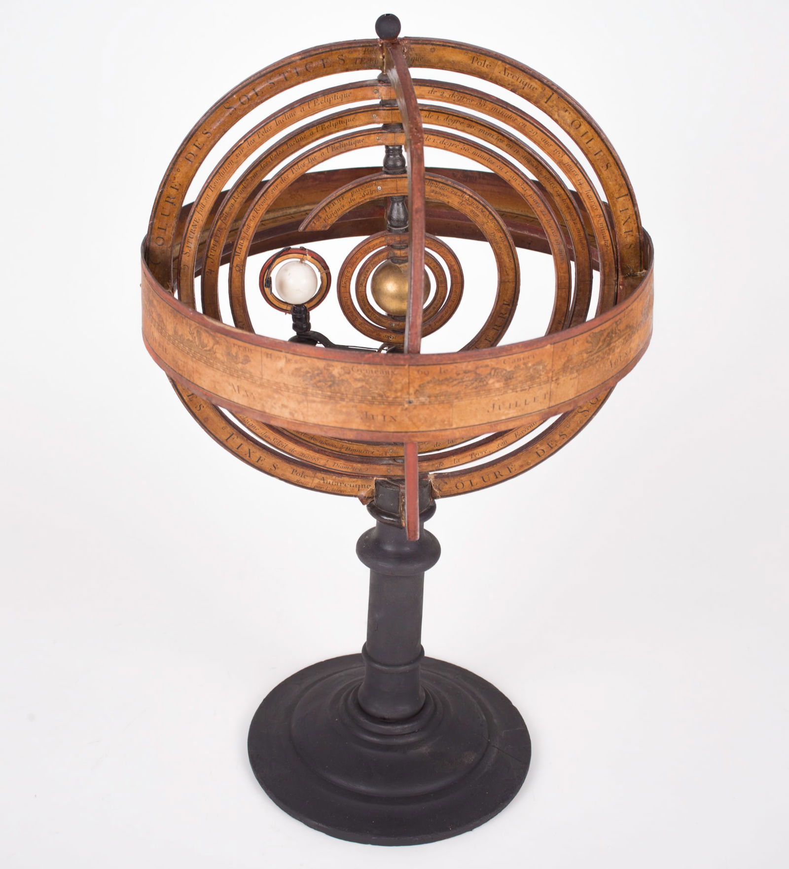 French Copernican heliocentric Armillary Sphere Delamarche (1 of 9)