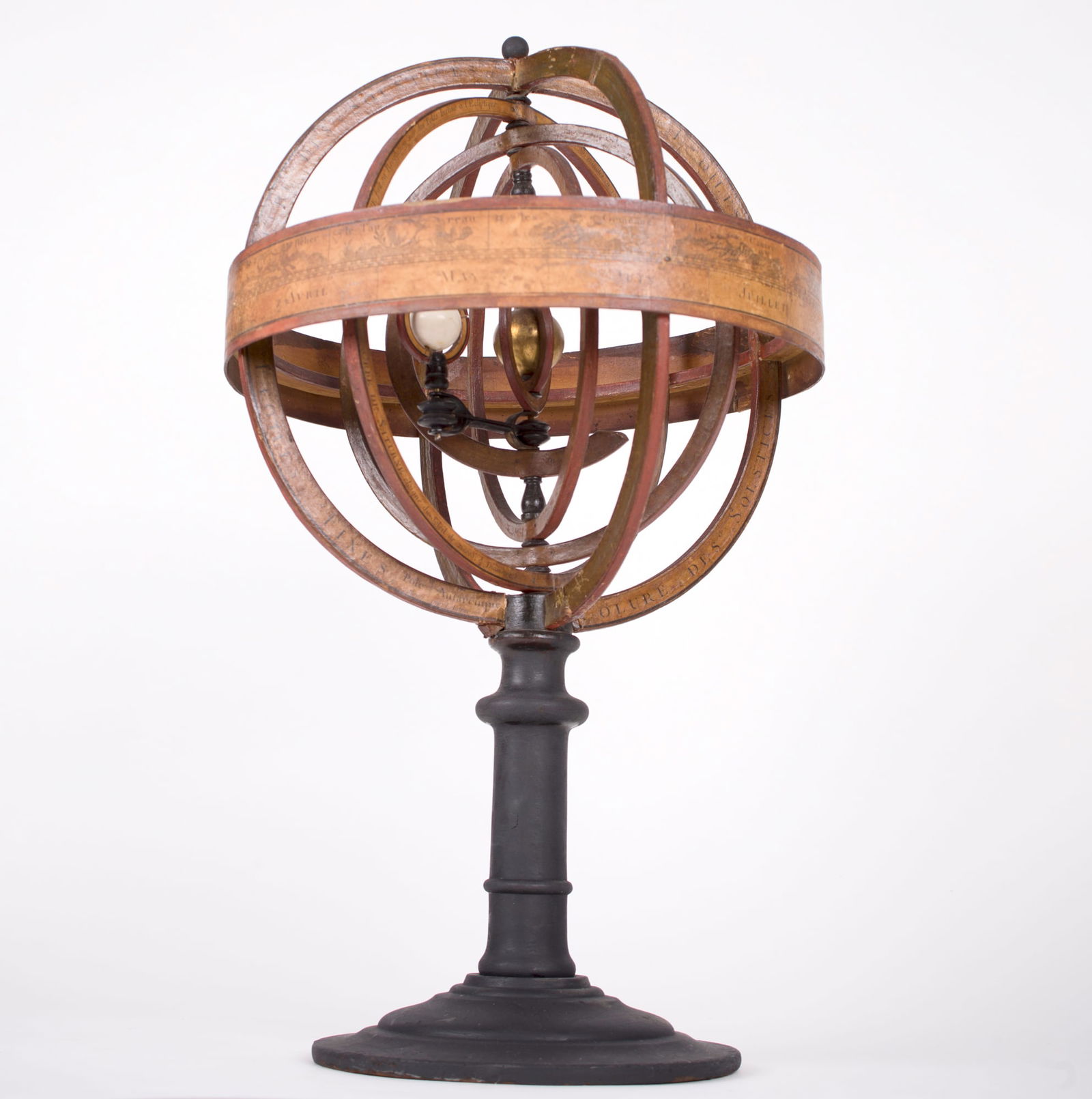 French Copernican heliocentric Armillary Sphere Delamarche - 2