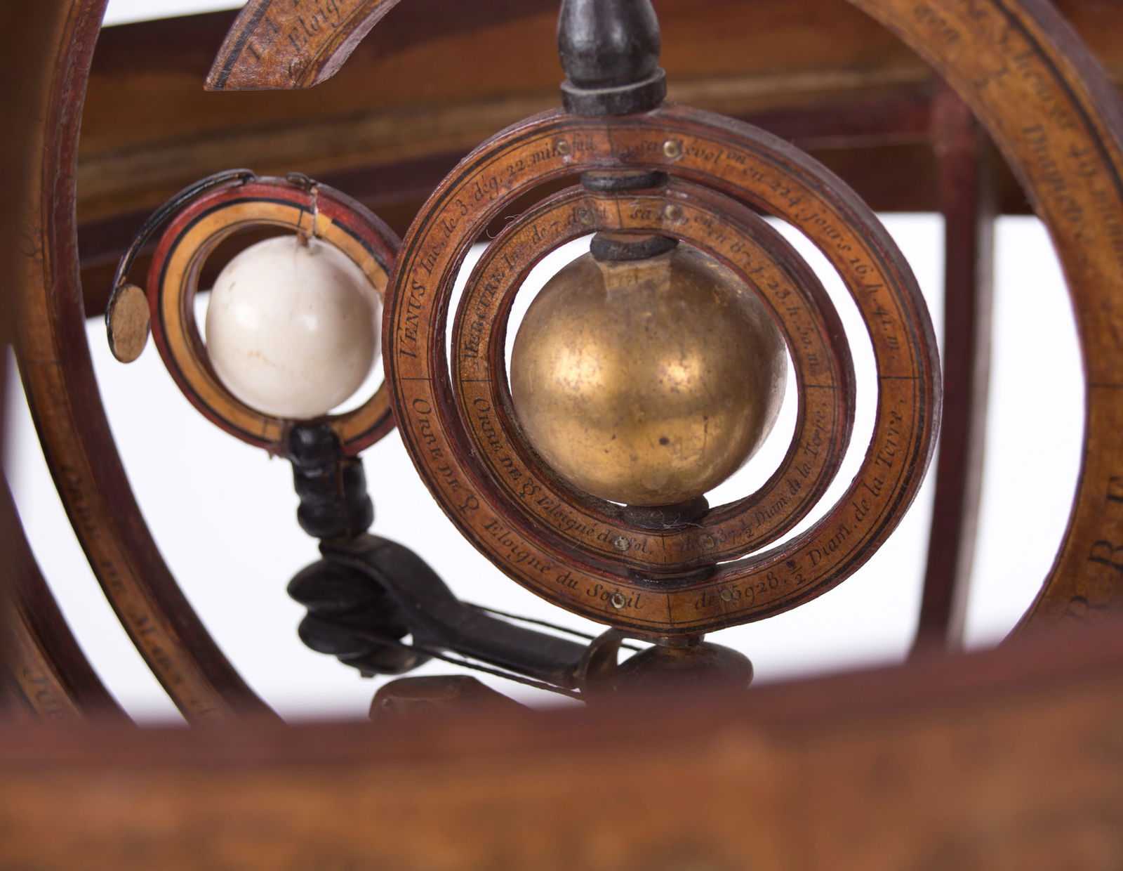 French Copernican heliocentric Armillary Sphere Delamarche - 7