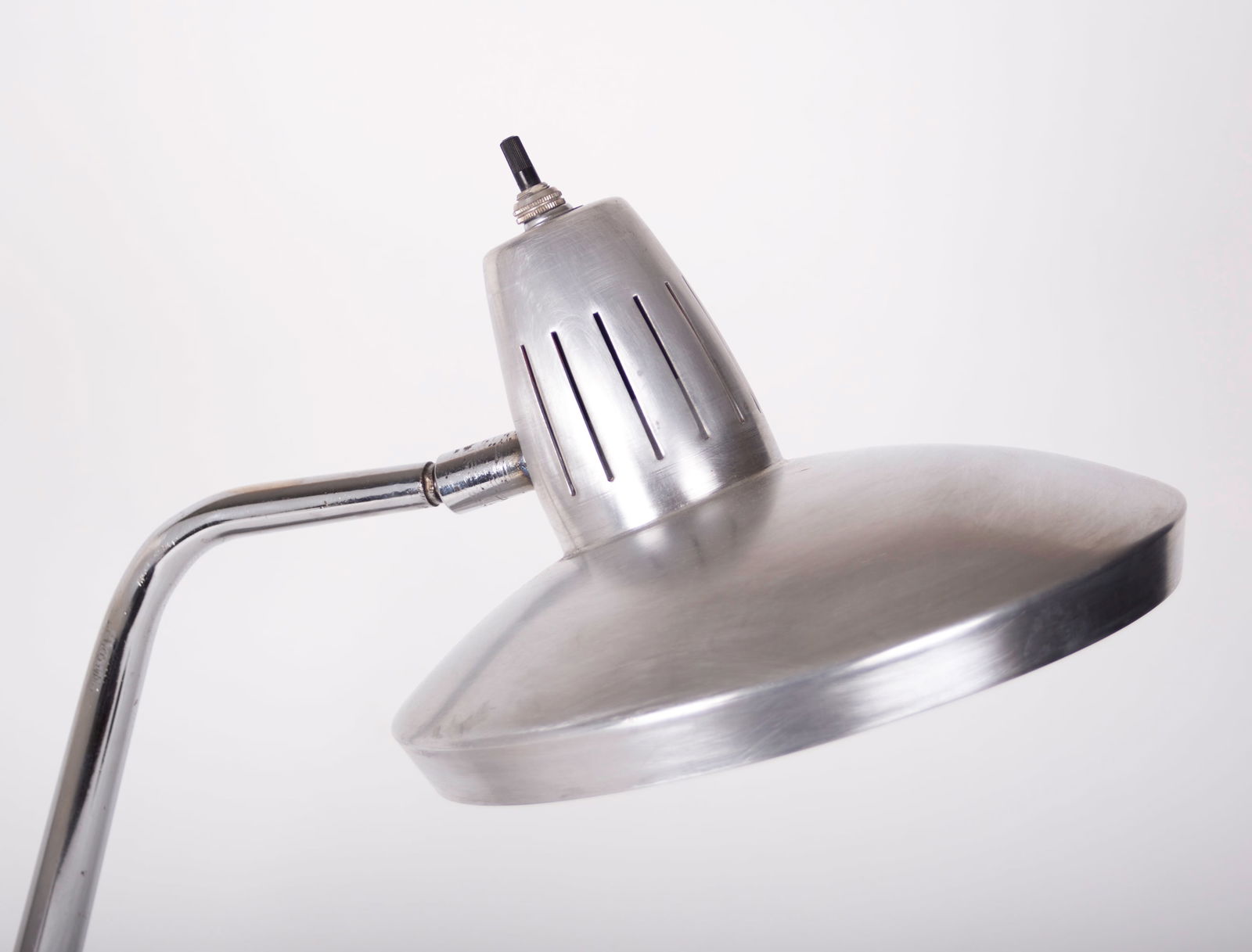 Fase Desk Lamp mid century stripped to the metal . - 3