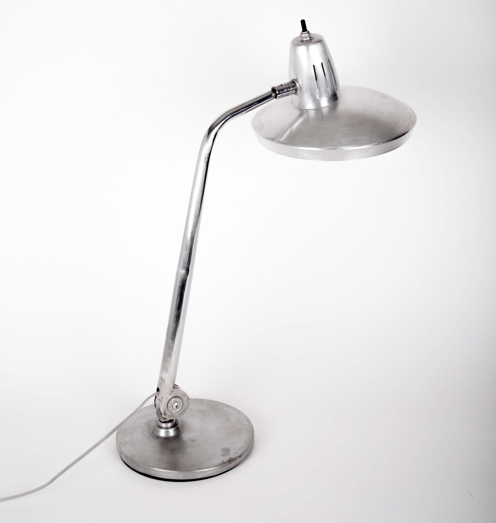 Fase Desk Lamp mid century stripped to the metal . - 5