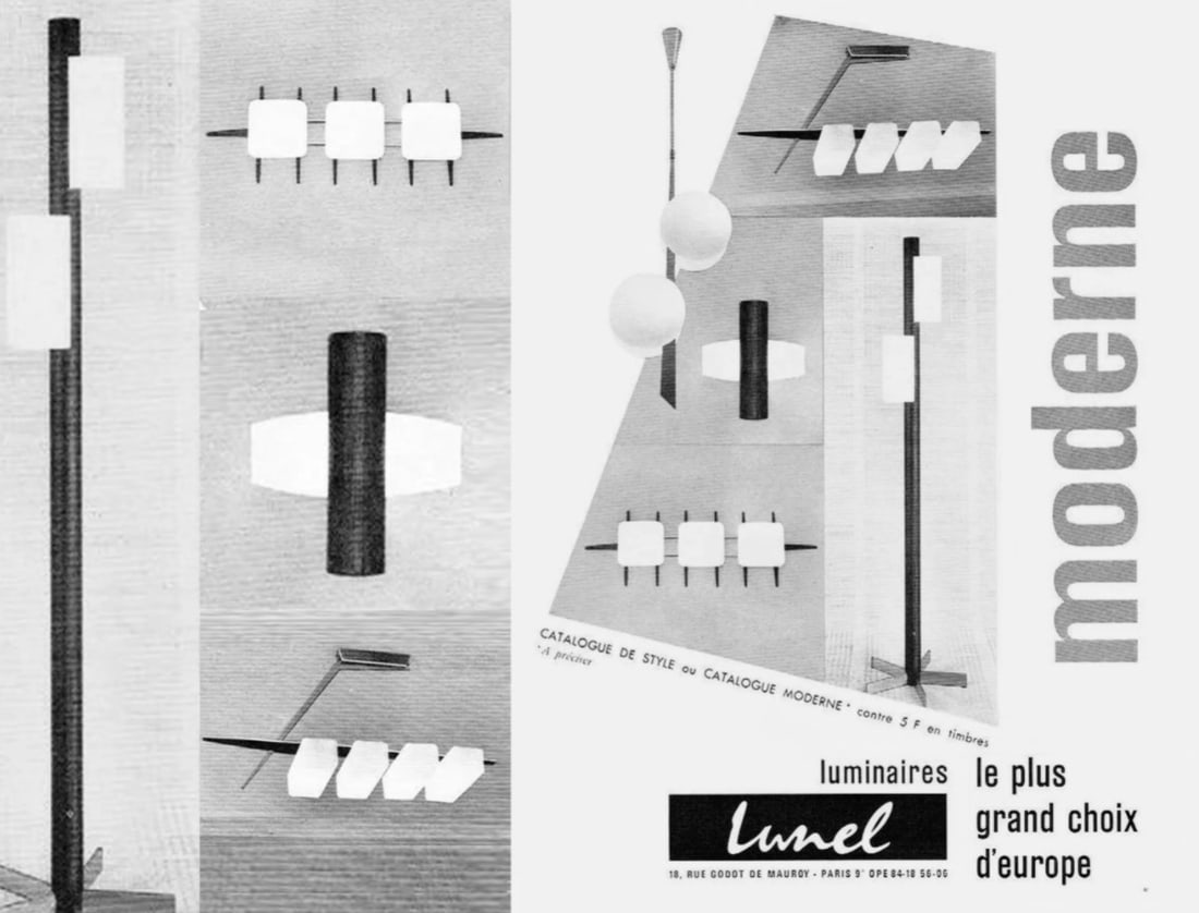 4 Sconces maison Lunel French mid century Arlus - 5