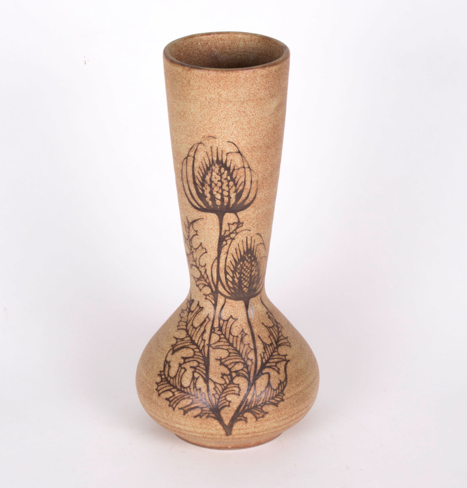 Mid-Century French Pottery Ceramic VALLAURIS KOSTANDA Table Lam: Title: Mid-Century French Pottery Ceramic VALLAURIS KOSTANDA Table Lam Description: Interesting large mid-century pottery from France Fonck and Jean Mateo for Vallauris circa 1960s . Their pottery is