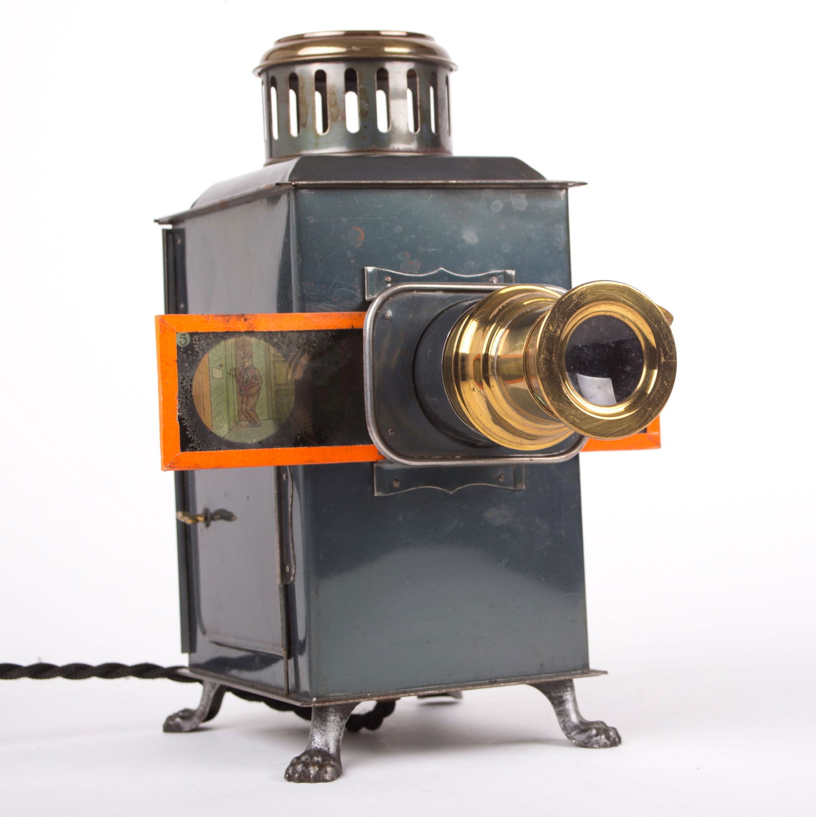 German magic Lantern Gebrüder Bing 1880 GBN (1 of 9)