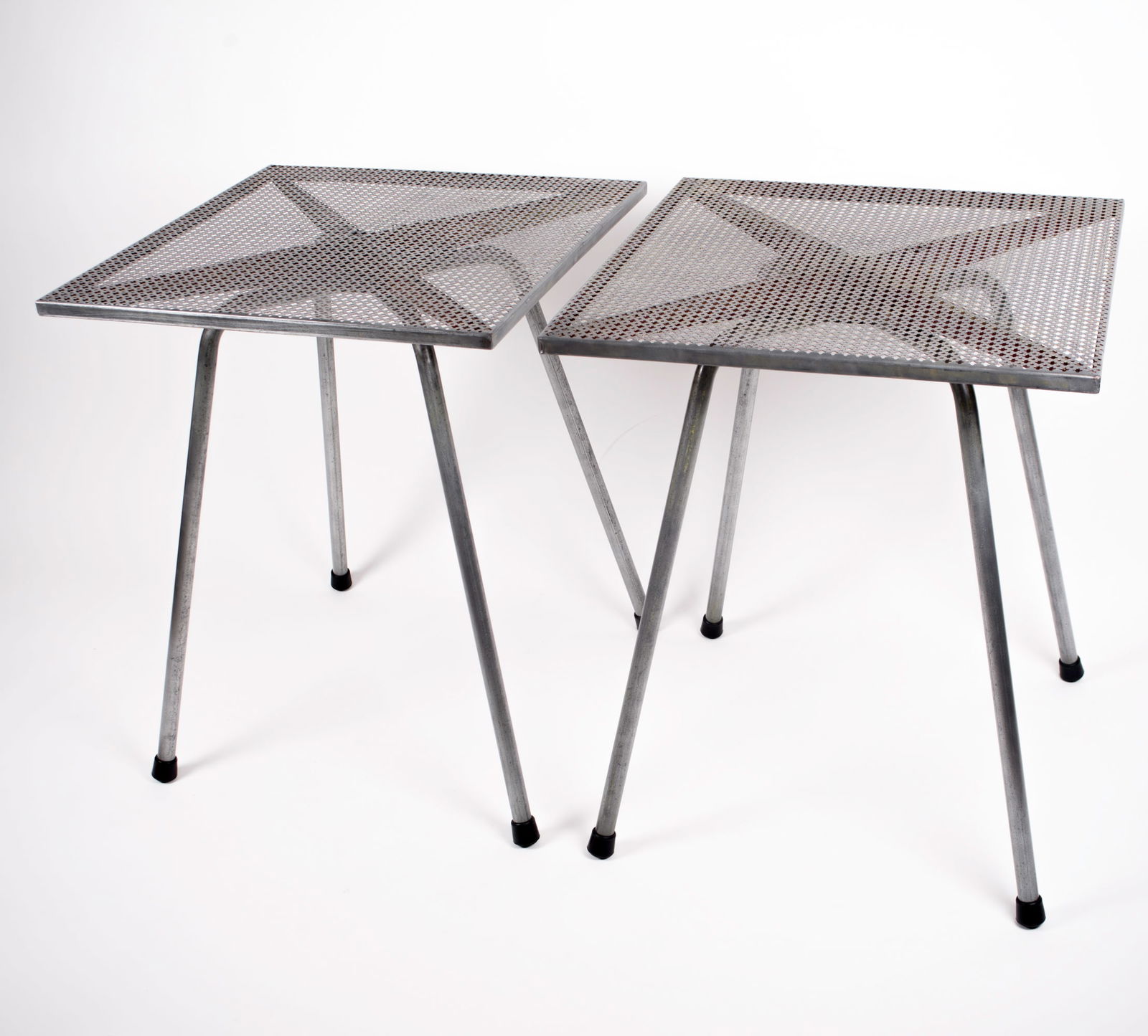 FRENCH MODERNIST bistro table MATEGOT Mid century - 3