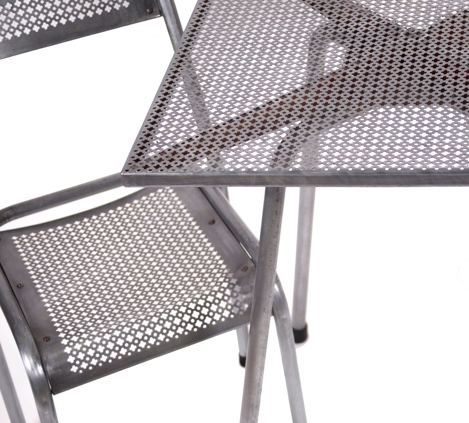 FRENCH MODERNIST bistro table MATEGOT Mid century - 4