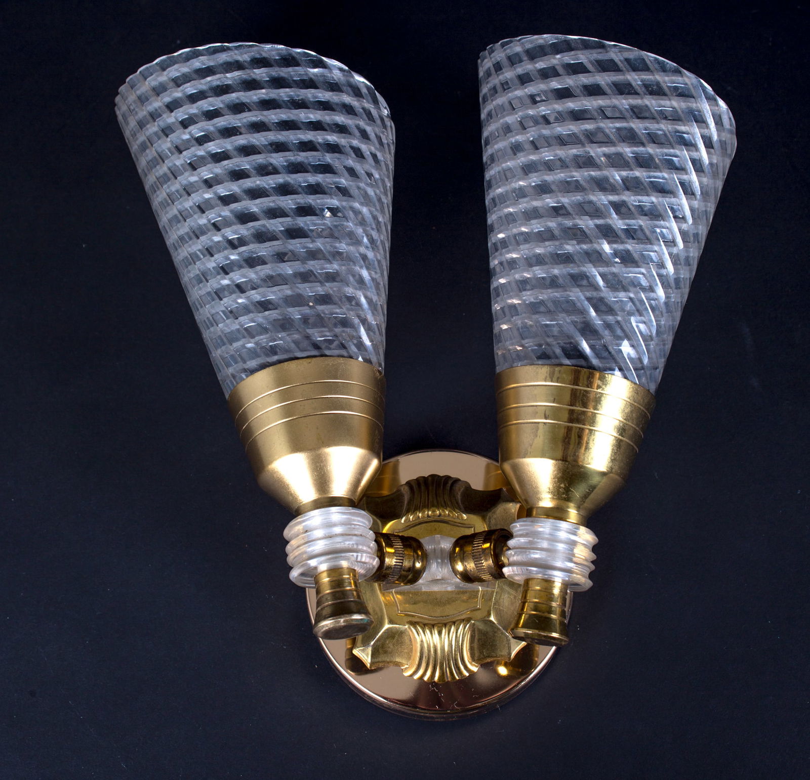 pair of Sconces maison Lunel French mid century - 3