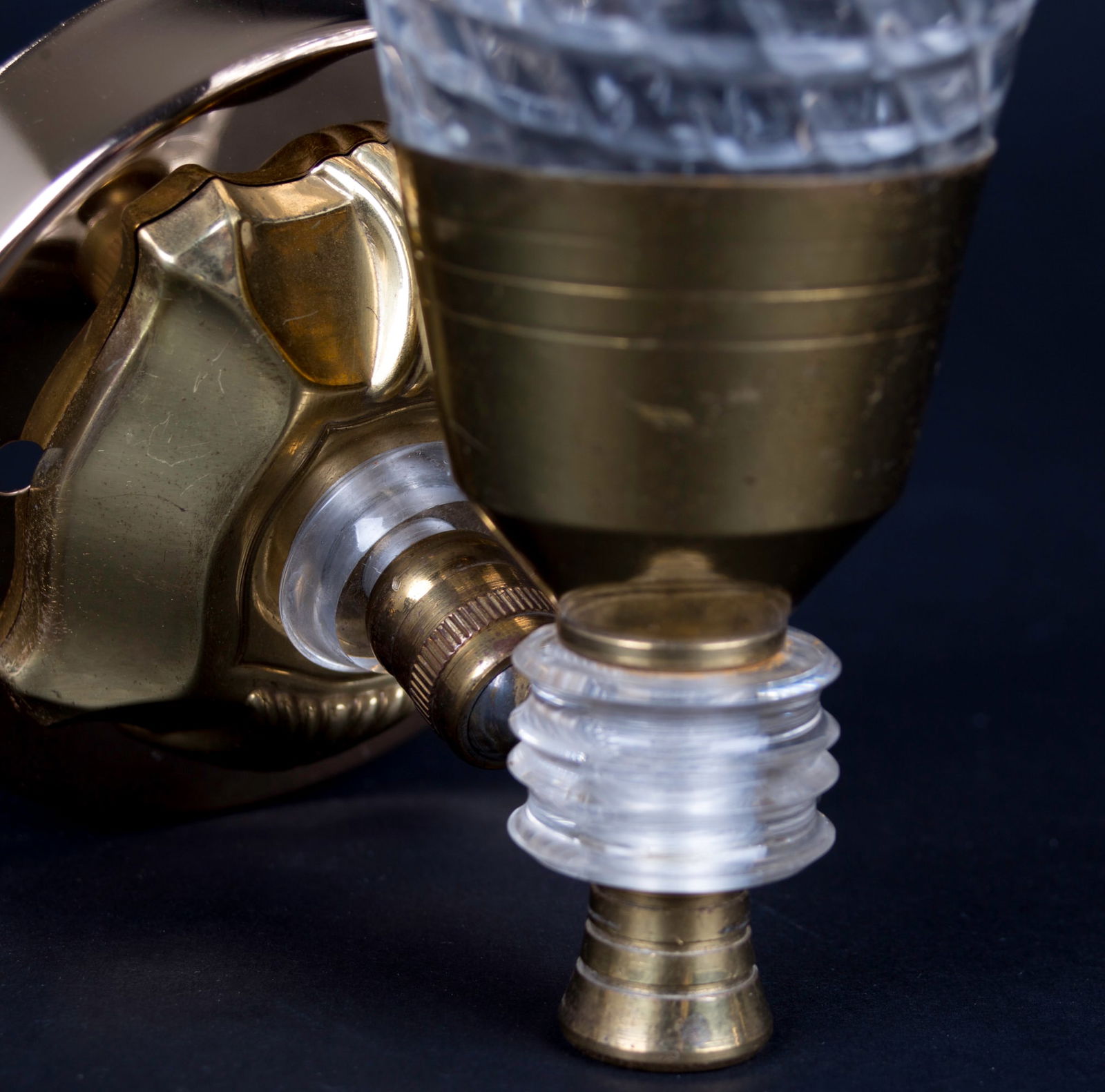 pair of Sconces maison Lunel French mid century - 5