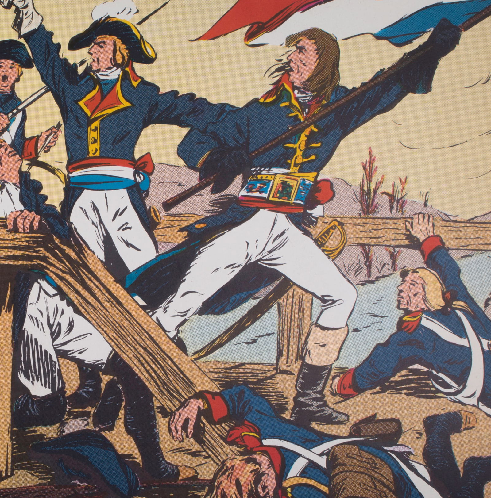 Vintage History French School Poster, Sudel plate 32 Napoleon circa 1950 - 2