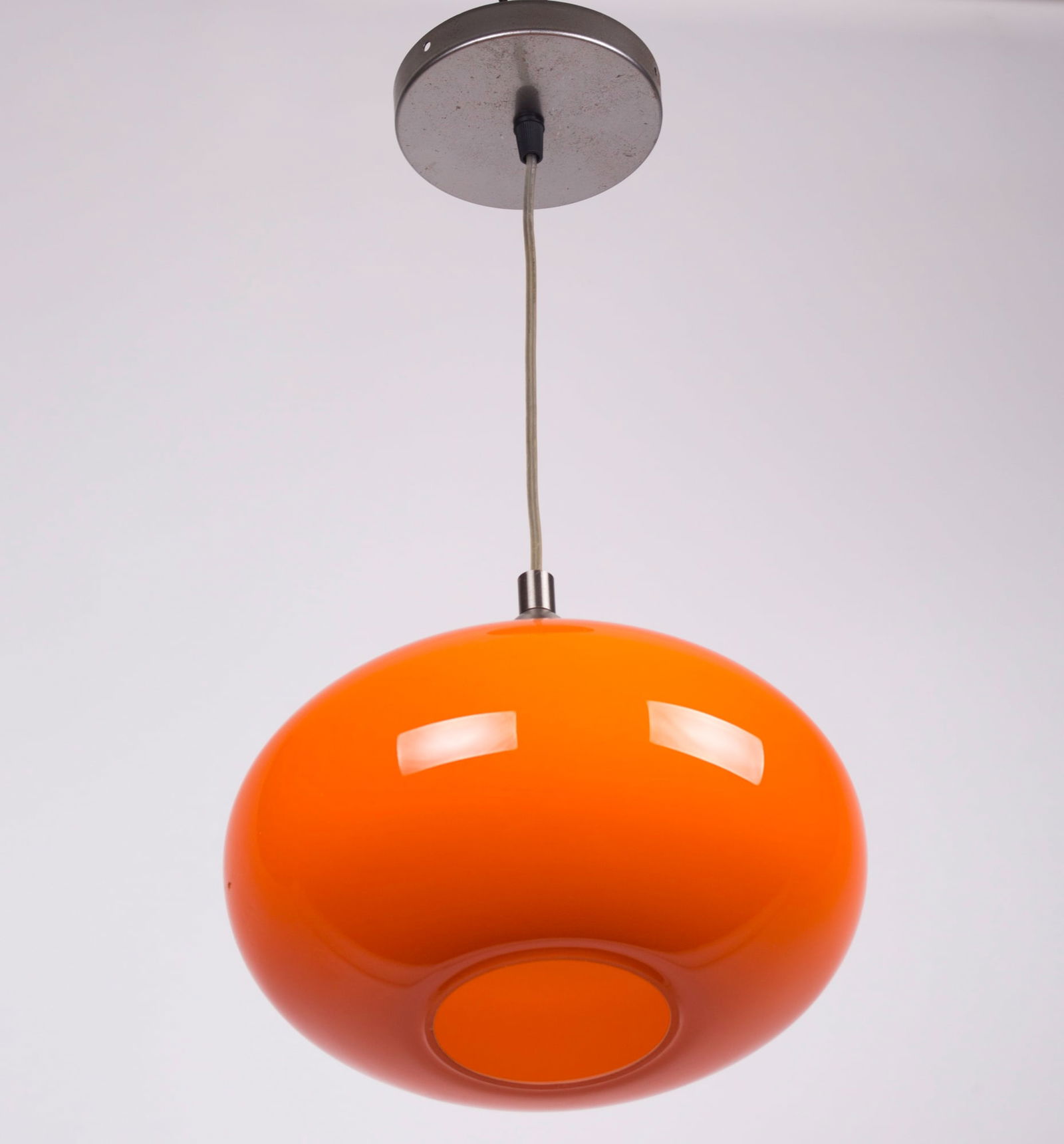 Peill & Putzler pendant mid century globular glassworks Light Colombo - 3