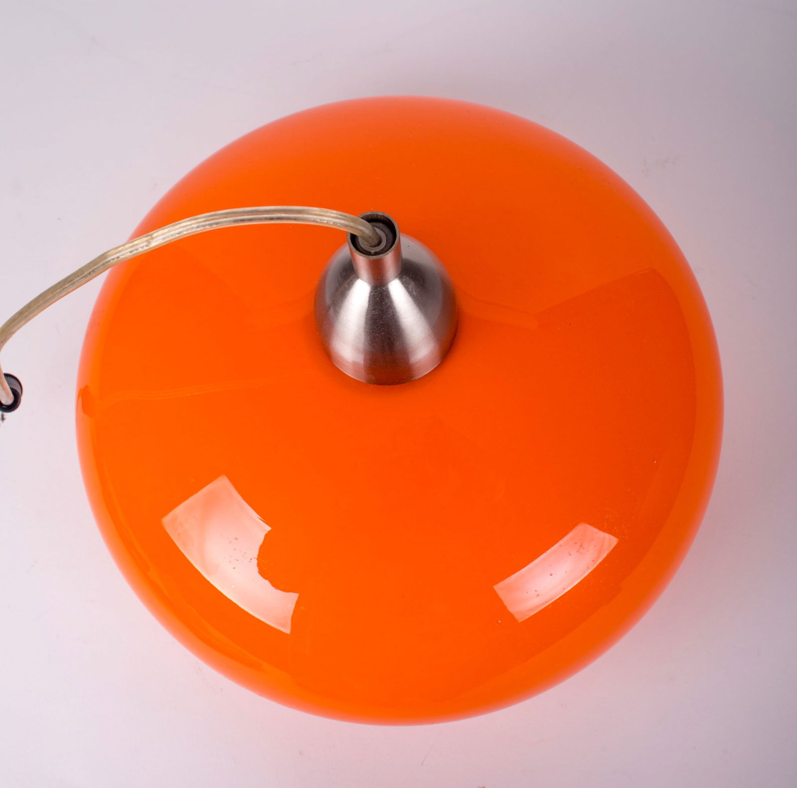 Peill & Putzler pendant mid century globular glassworks Light Colombo - 4