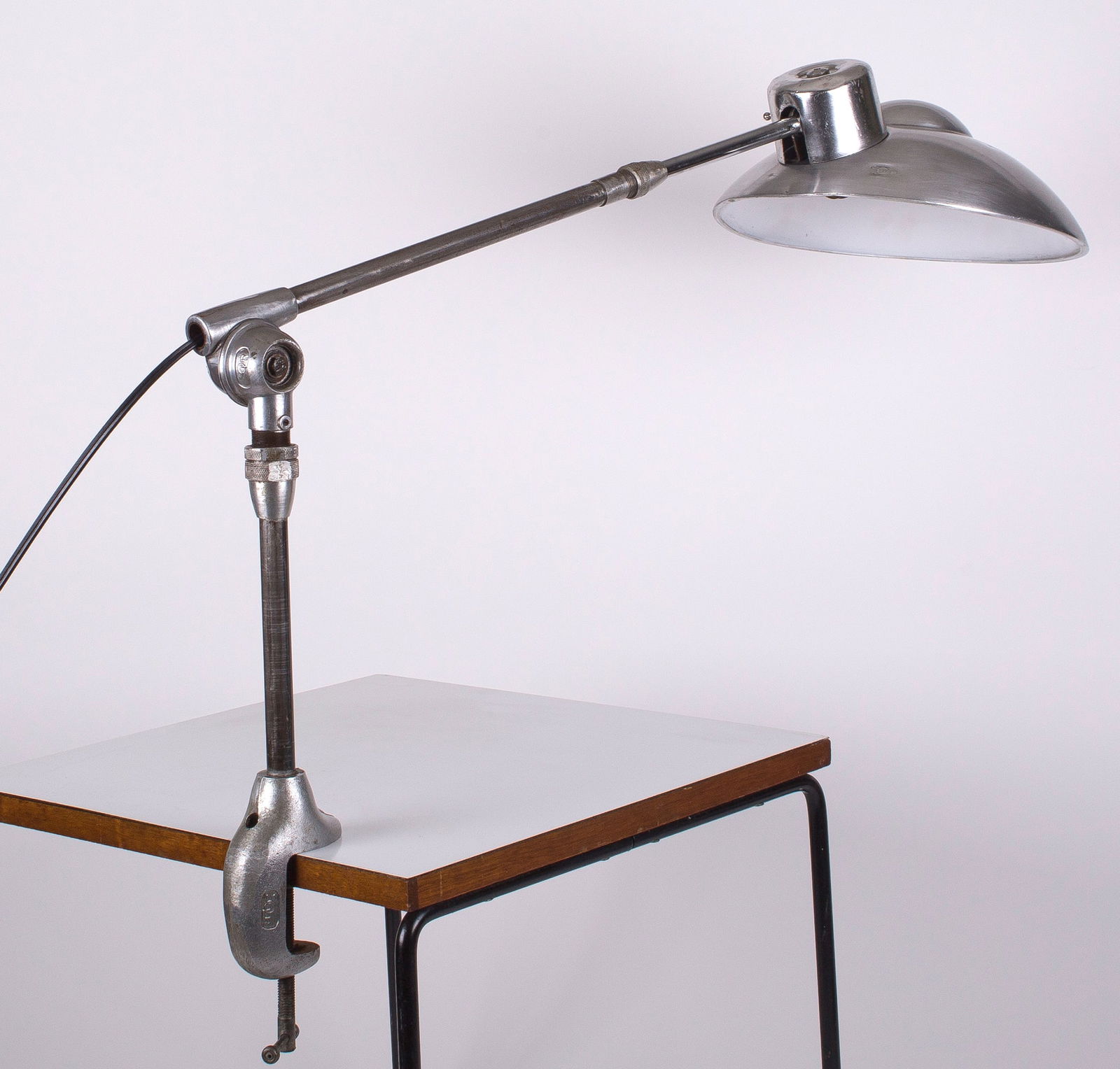 French modernist mid century industrial task lamp Ferdinand Solere (1 of 8)
