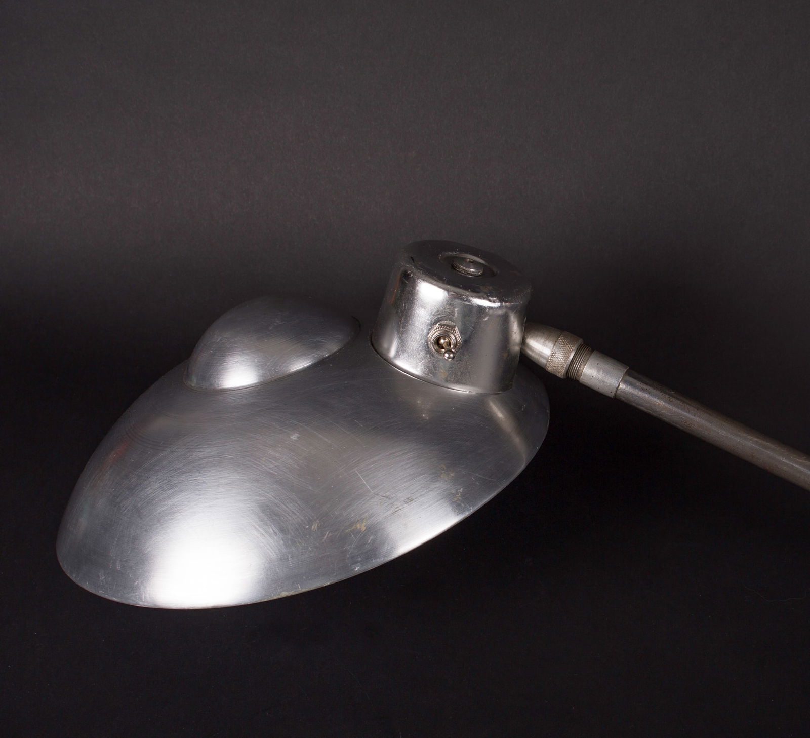 French modernist mid century industrial task lamp Ferdinand Solere - 6