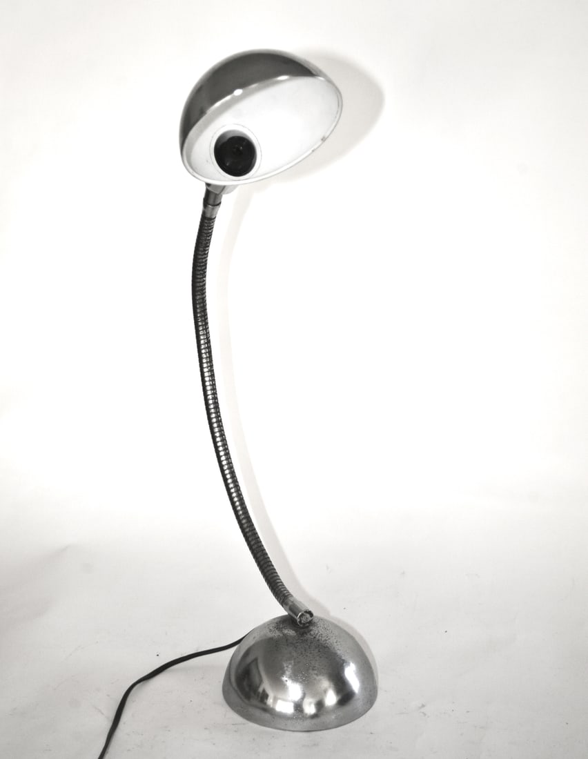 FRENCH MODERNIST JUMO DESK LAMP mid century , flex arm - 2