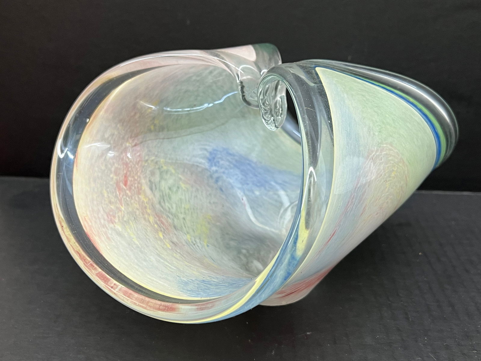 Vintage Art Glass Candy Dish - 3