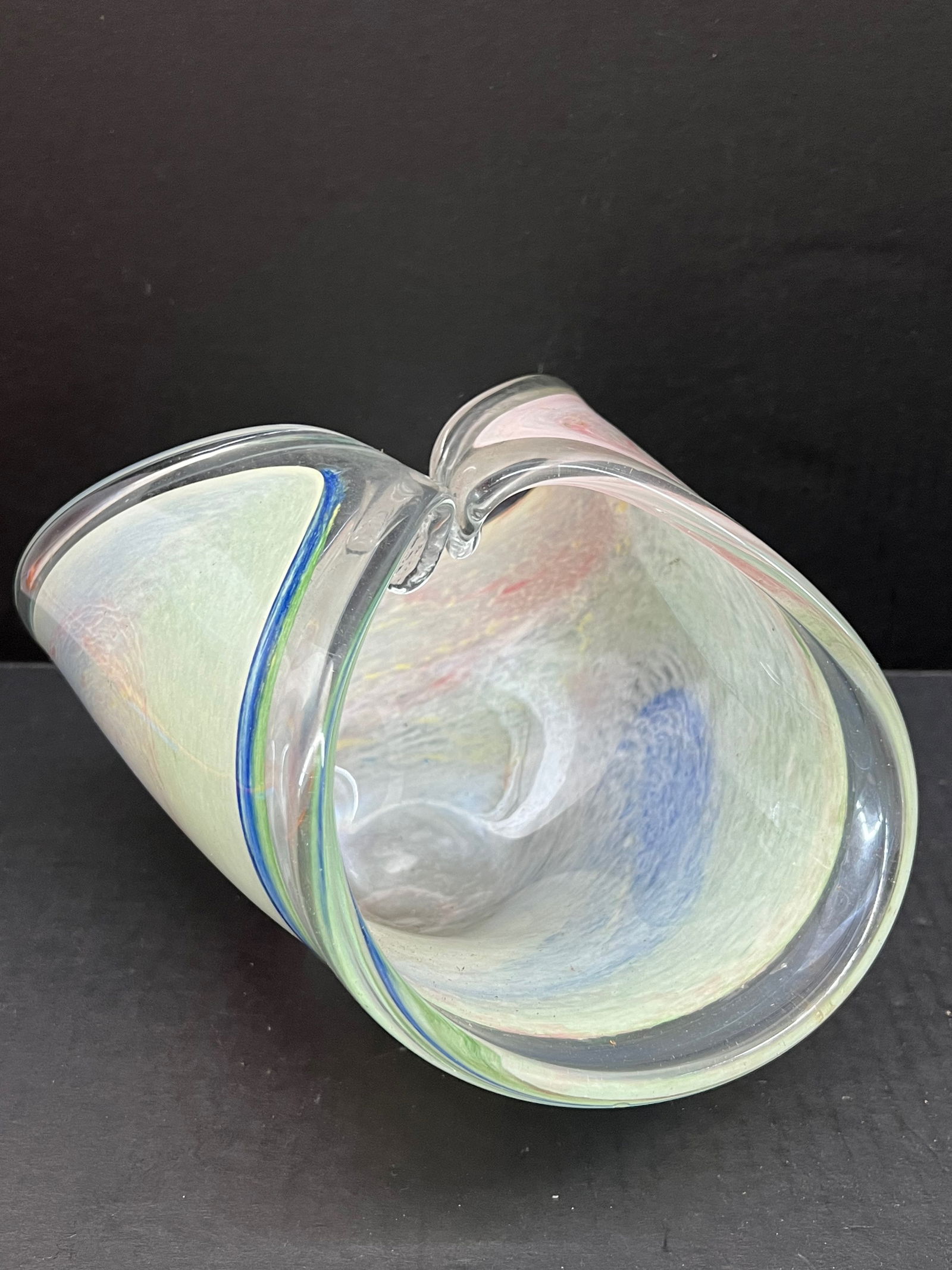 Vintage Art Glass Candy Dish - 5