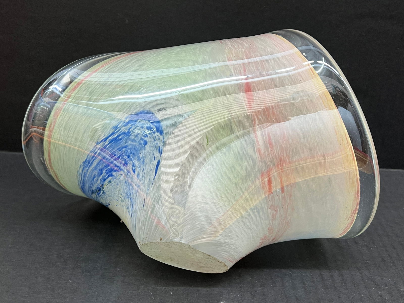 Vintage Art Glass Candy Dish - 7