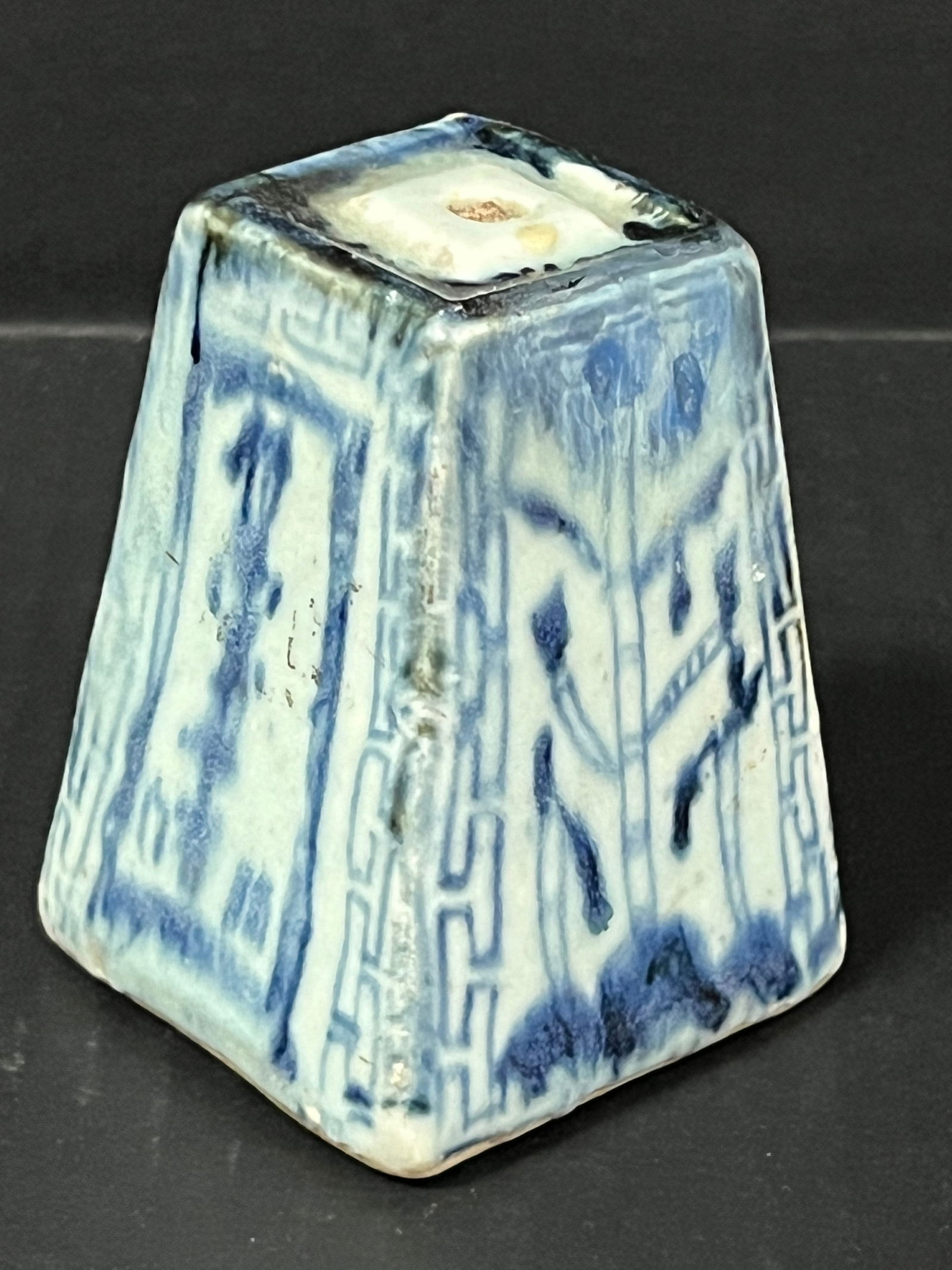 Chinese Porcelain Blue and White Incense Burner - 2