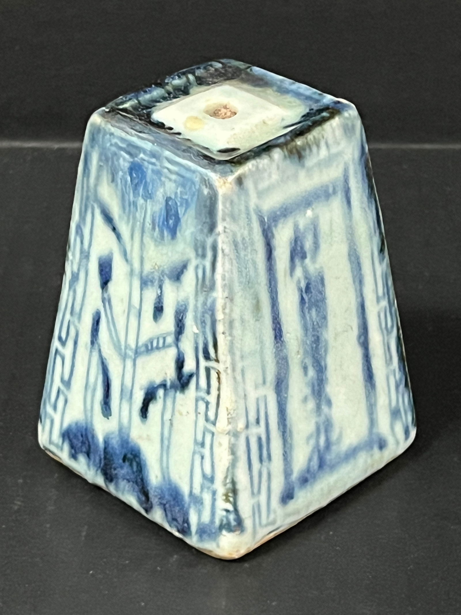 Chinese Porcelain Blue and White Incense Burner - 3