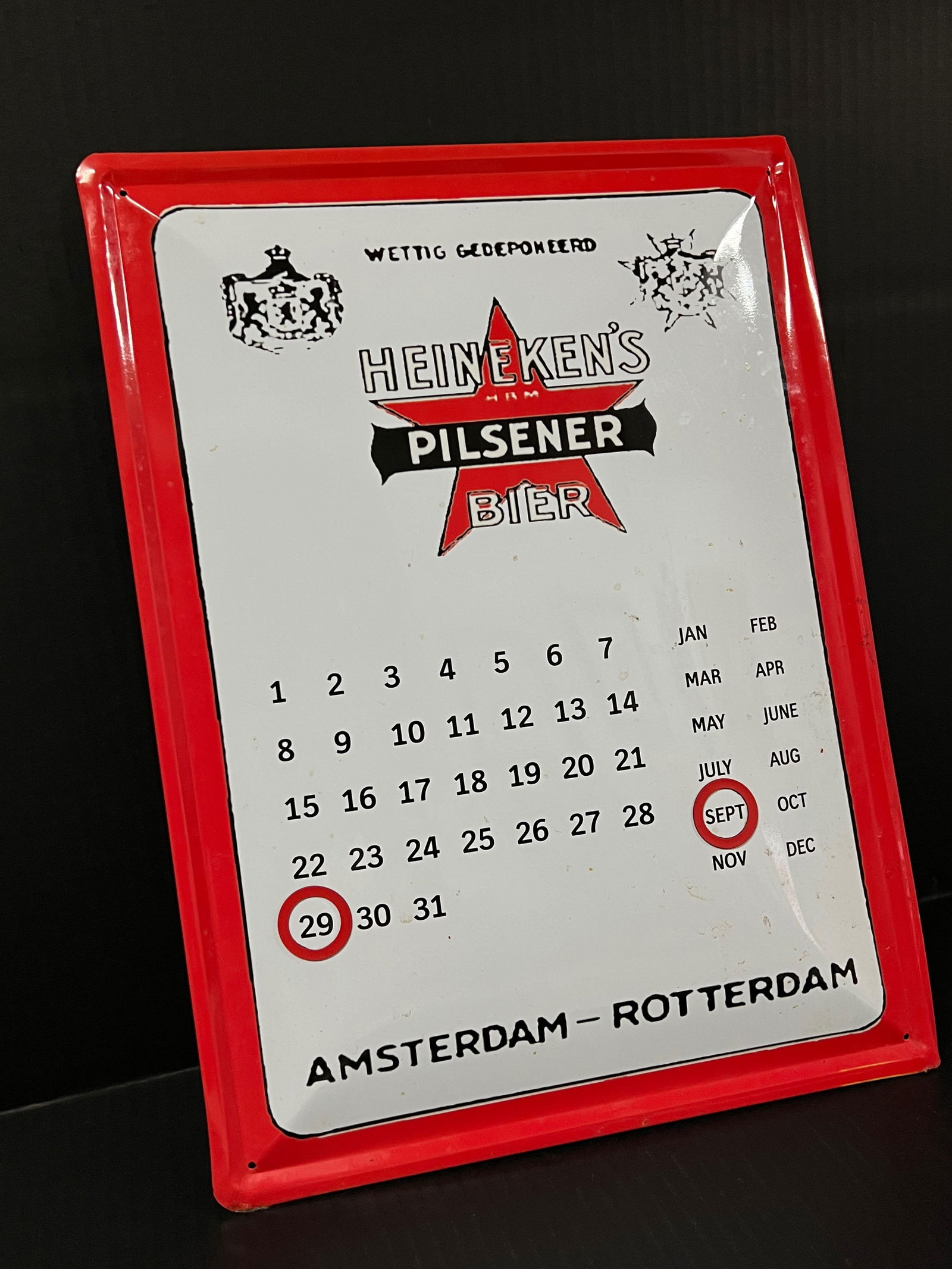 Heineken Wall Calendar Sign Board - 2