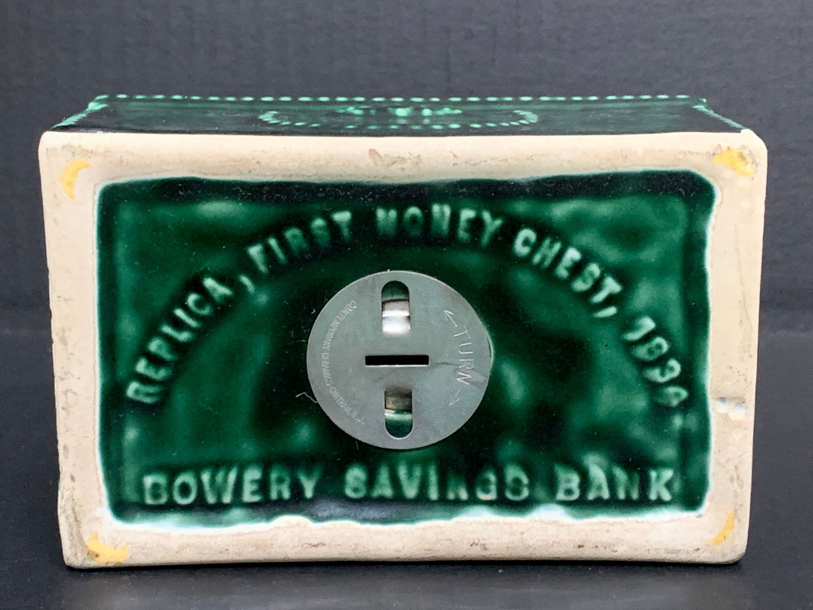 Vintage Ceramic Coin Bank - 6