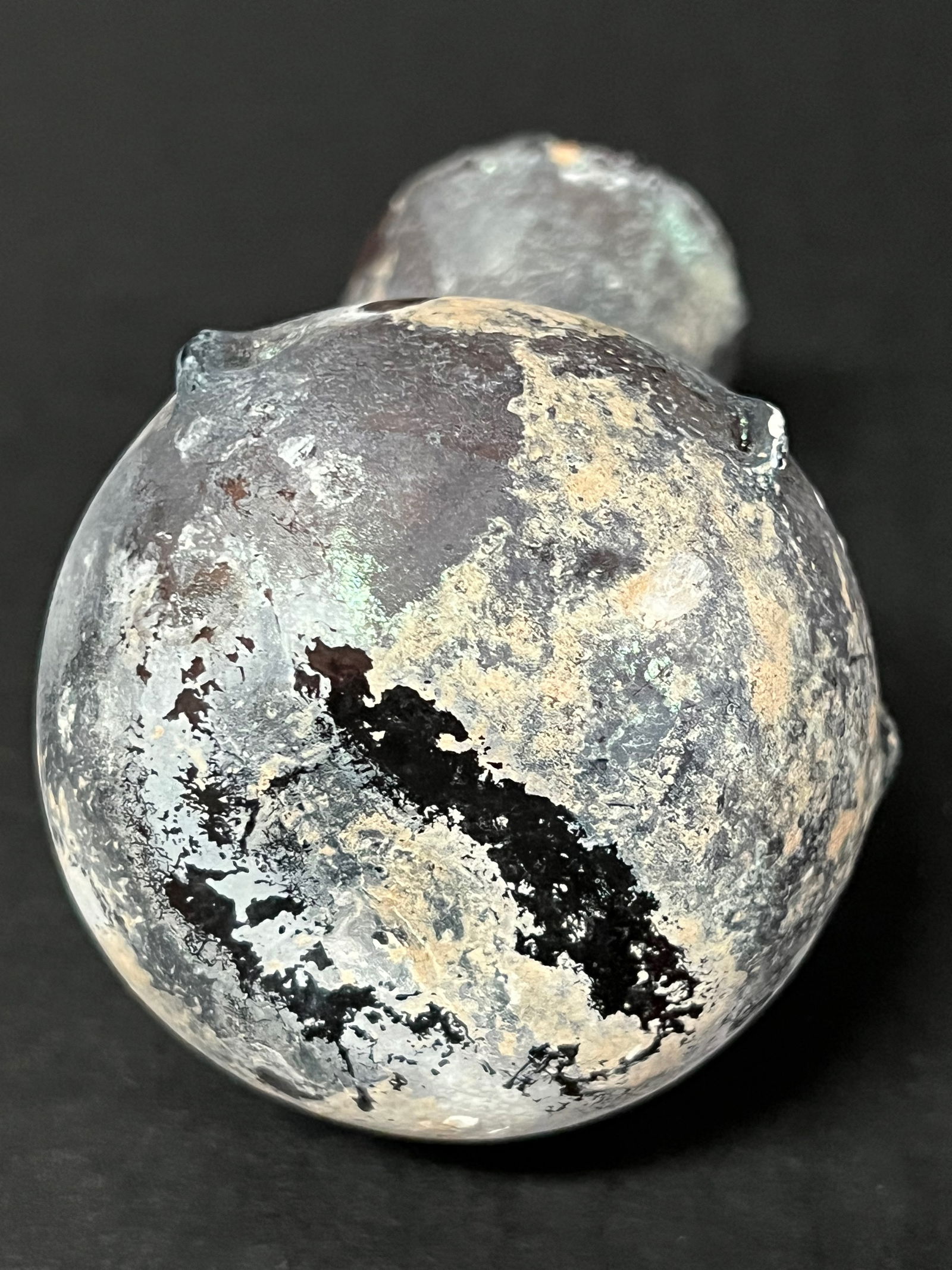 Roman Art Style Glass Bottle - 6