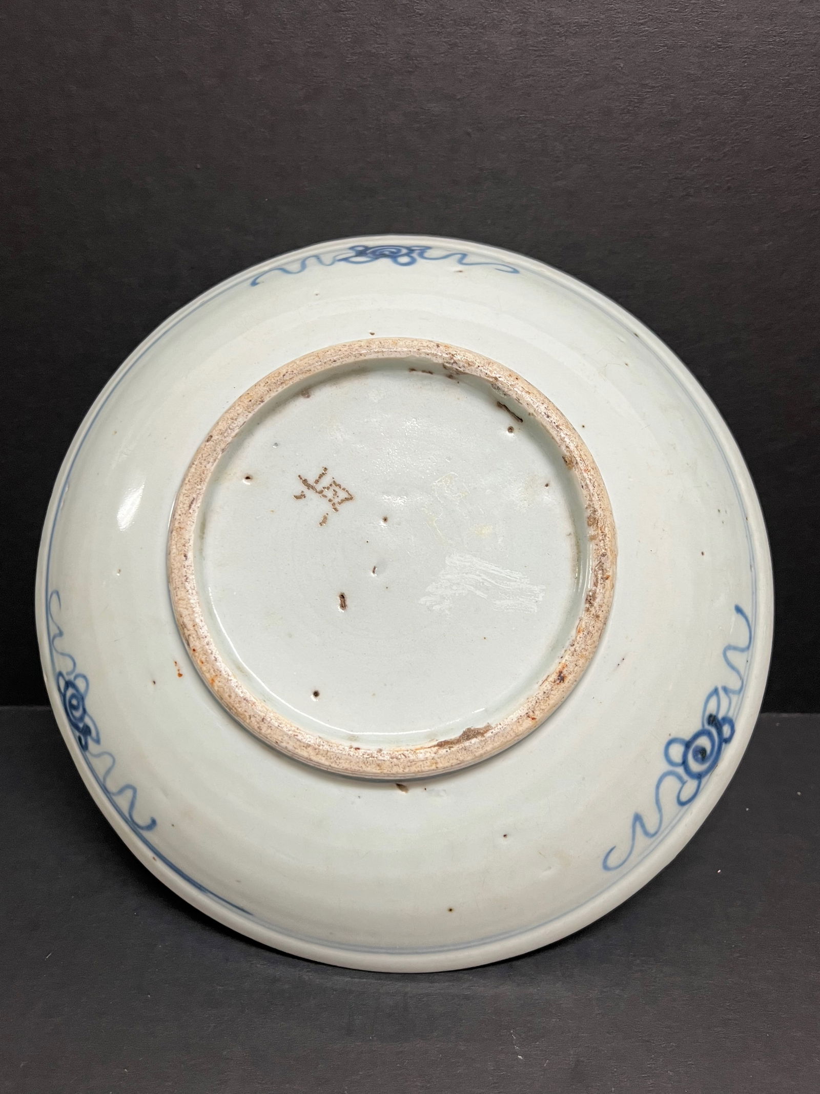 Chinese Art Porcelain Blue and White Plate - 8