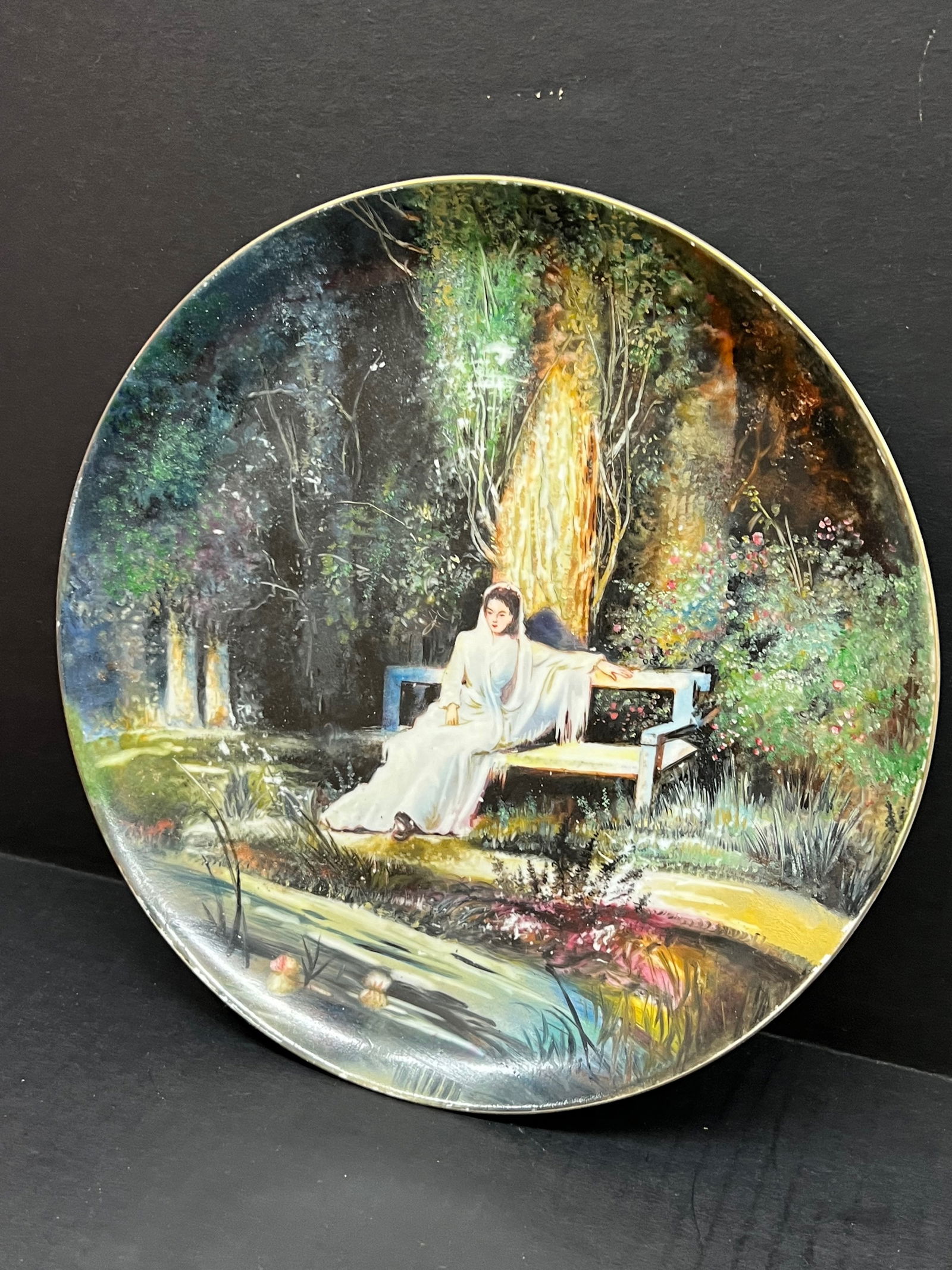 Decorative Porcelain Plate - 4