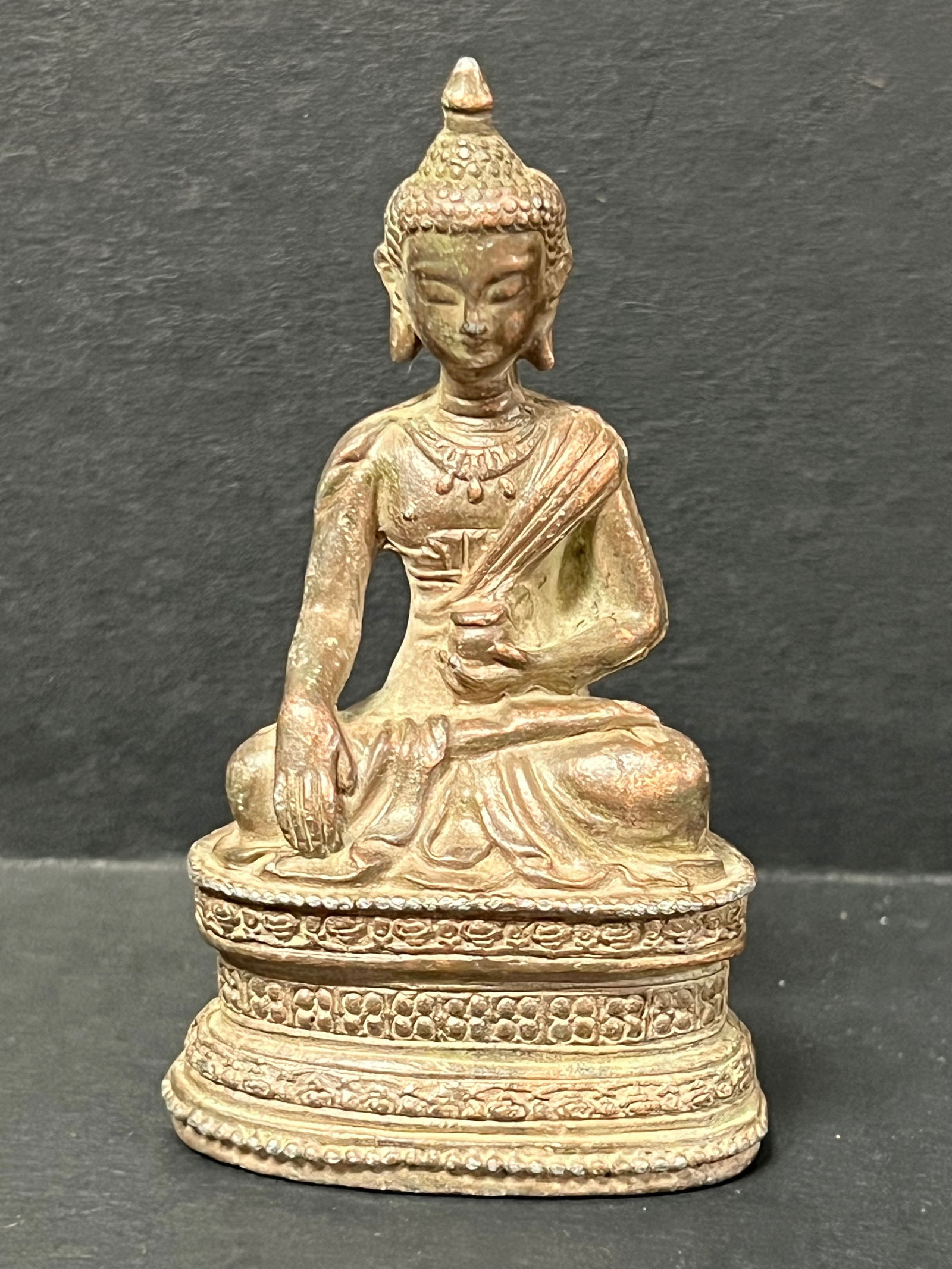 Chinese Bronze Buddha Statue (1 of 6)