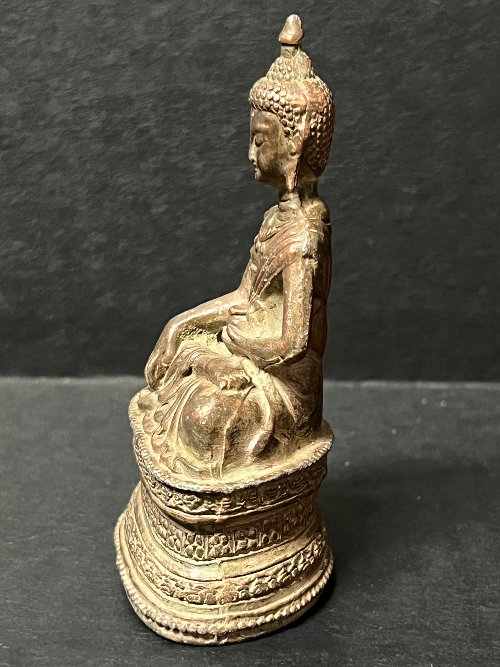 Chinese Bronze Buddha Statue - 4