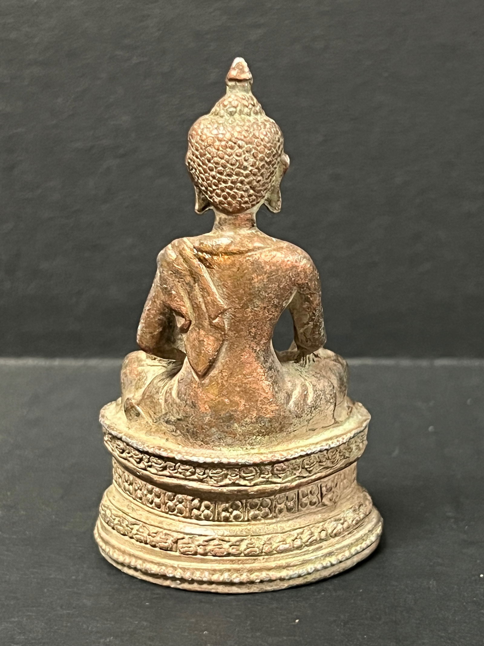 Chinese Bronze Buddha Statue - 5