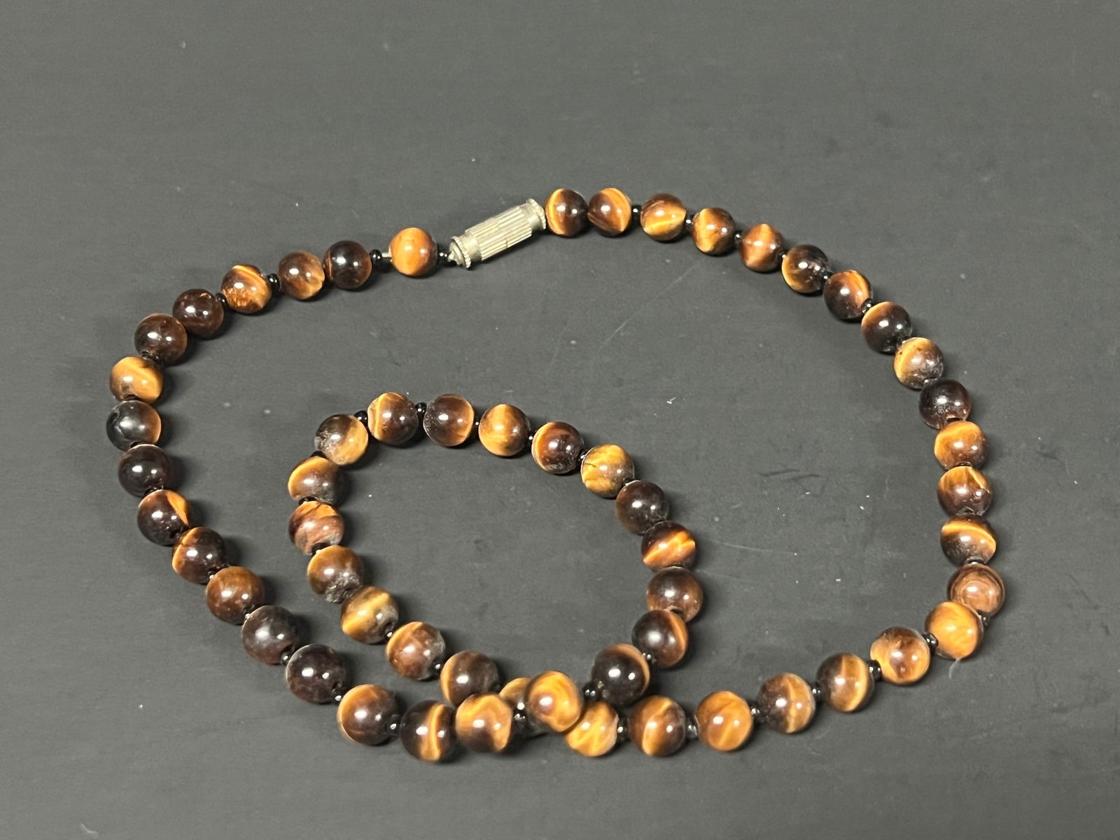 Tiger Eye Stone Necklace (1 of 5)