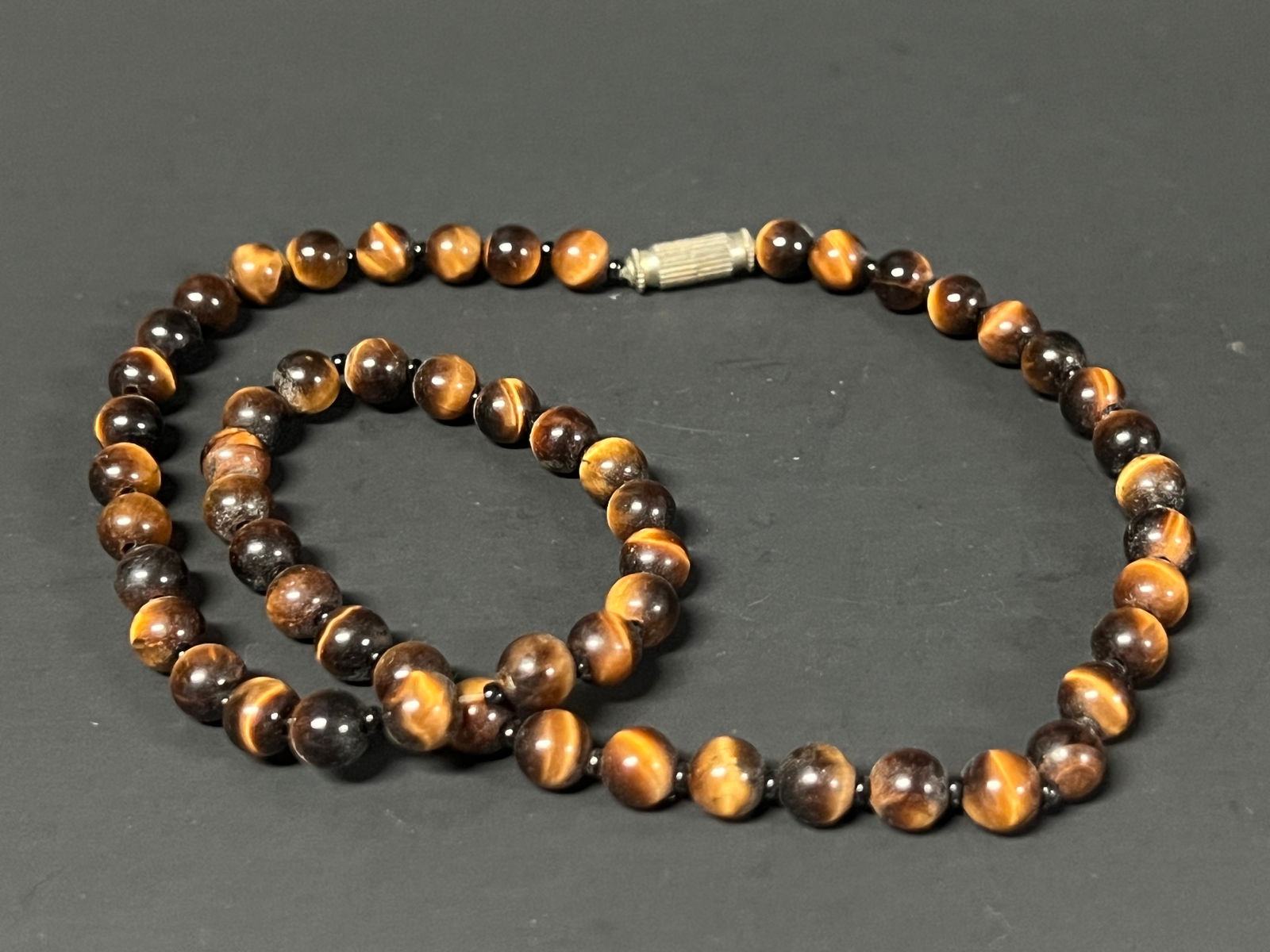 Tiger Eye Stone Necklace - 3