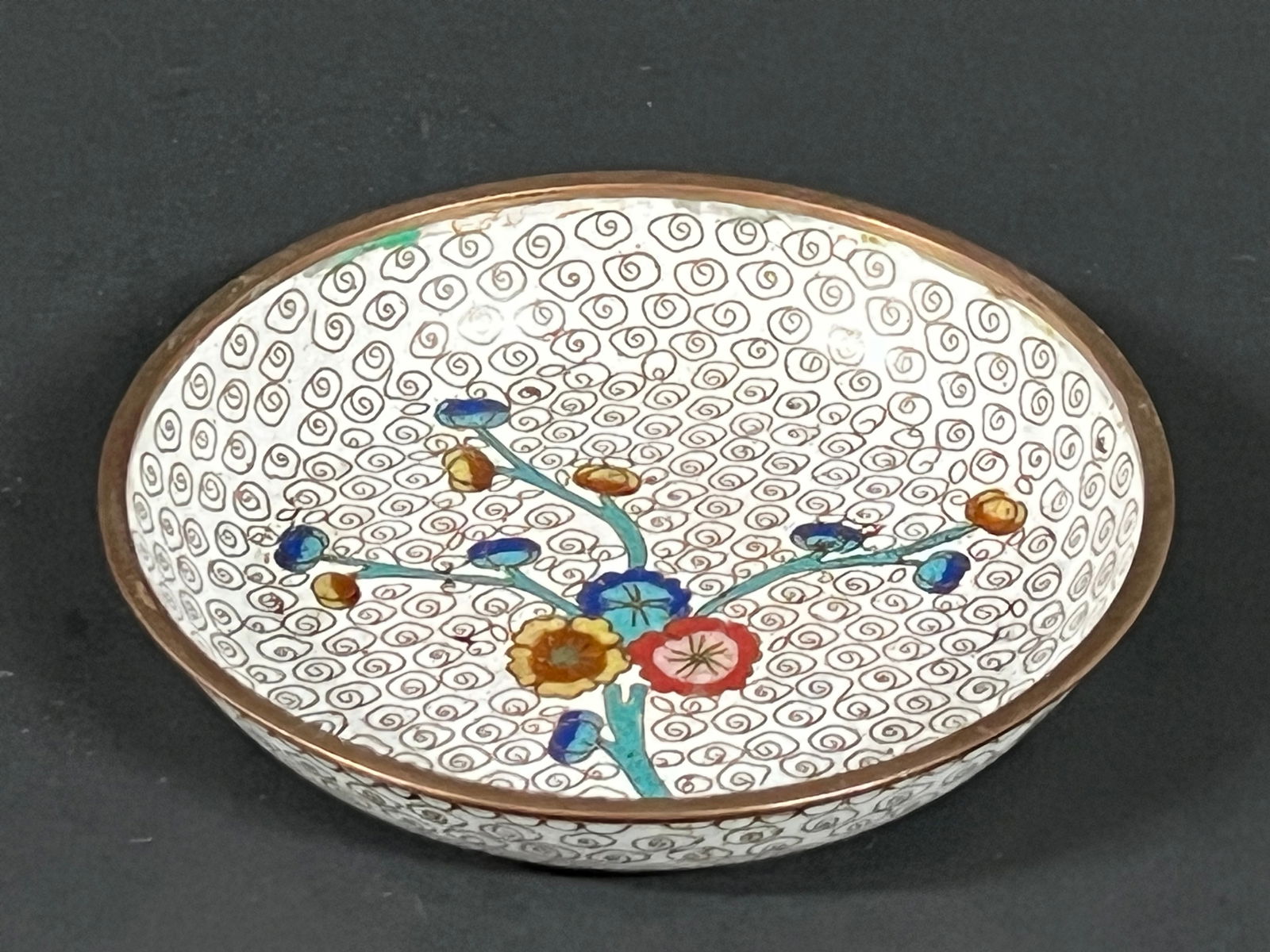 Chinese Cloisonne Saucer - 4