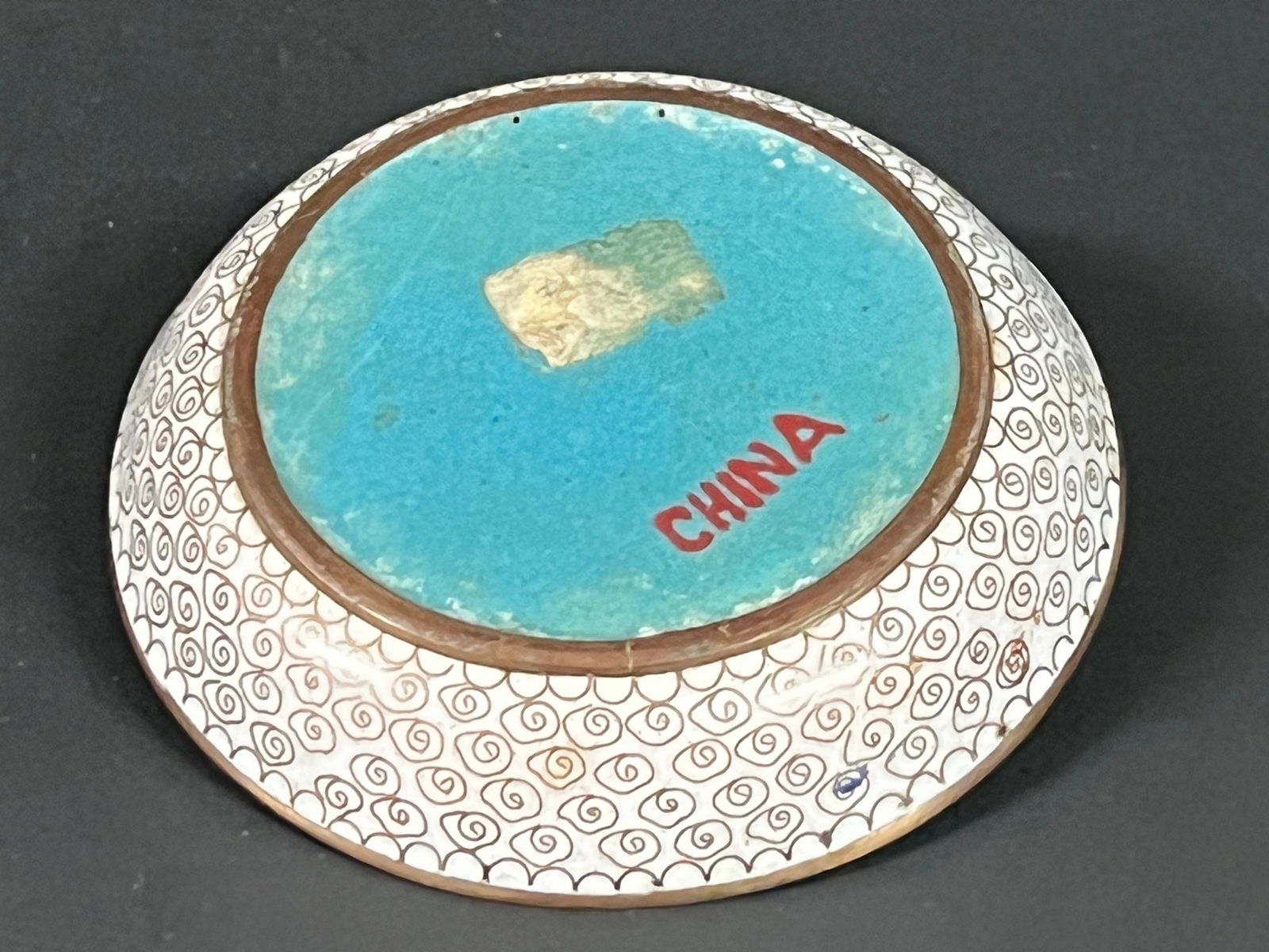 Chinese Cloisonne Saucer - 5