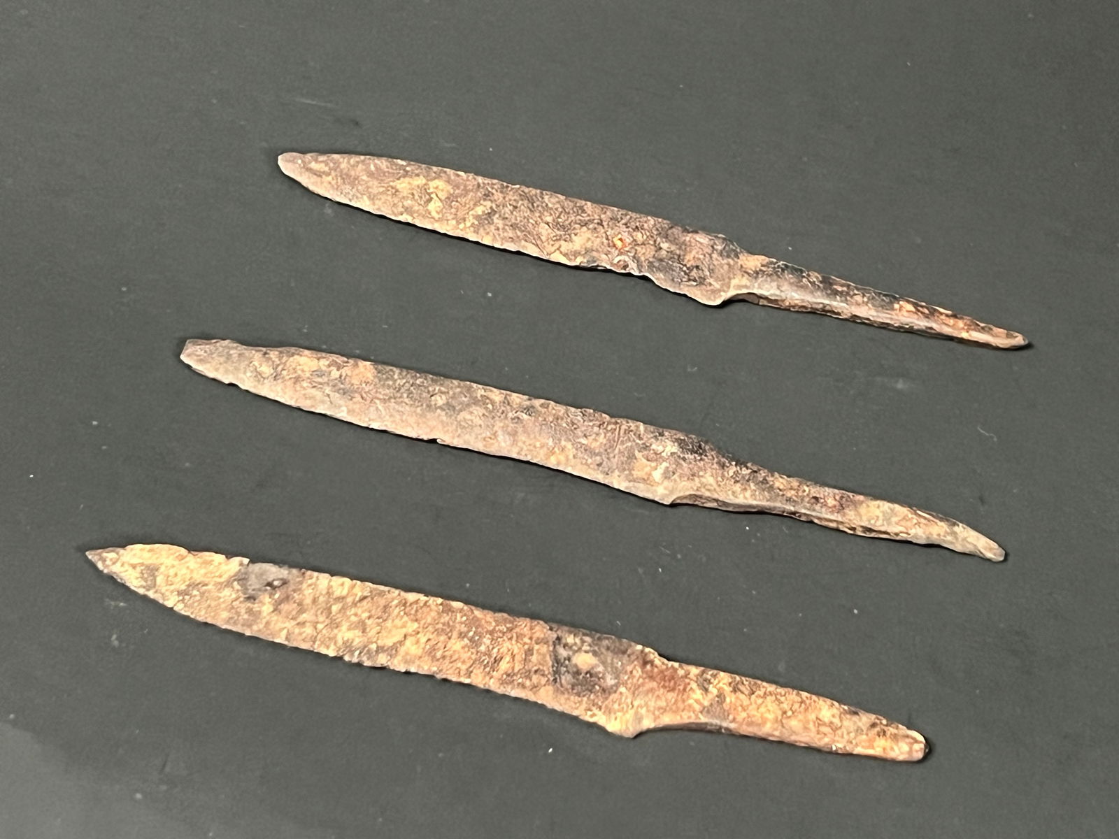 Medieval Iron Viking Small Pouch Knives 3 Pcs. - 2