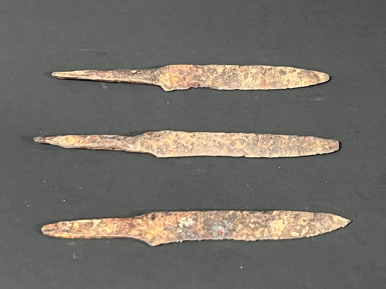 Medieval Iron Viking Small Pouch Knives 3 Pcs. - 3