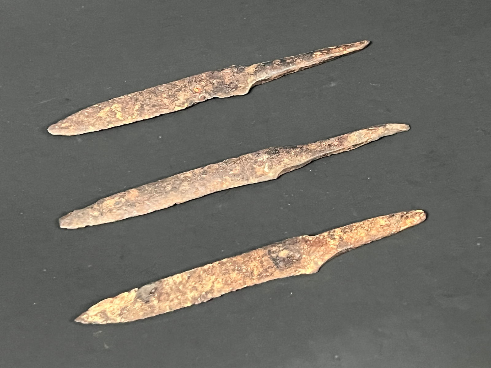 Medieval Iron Viking Small Pouch Knives 3 Pcs. - 4