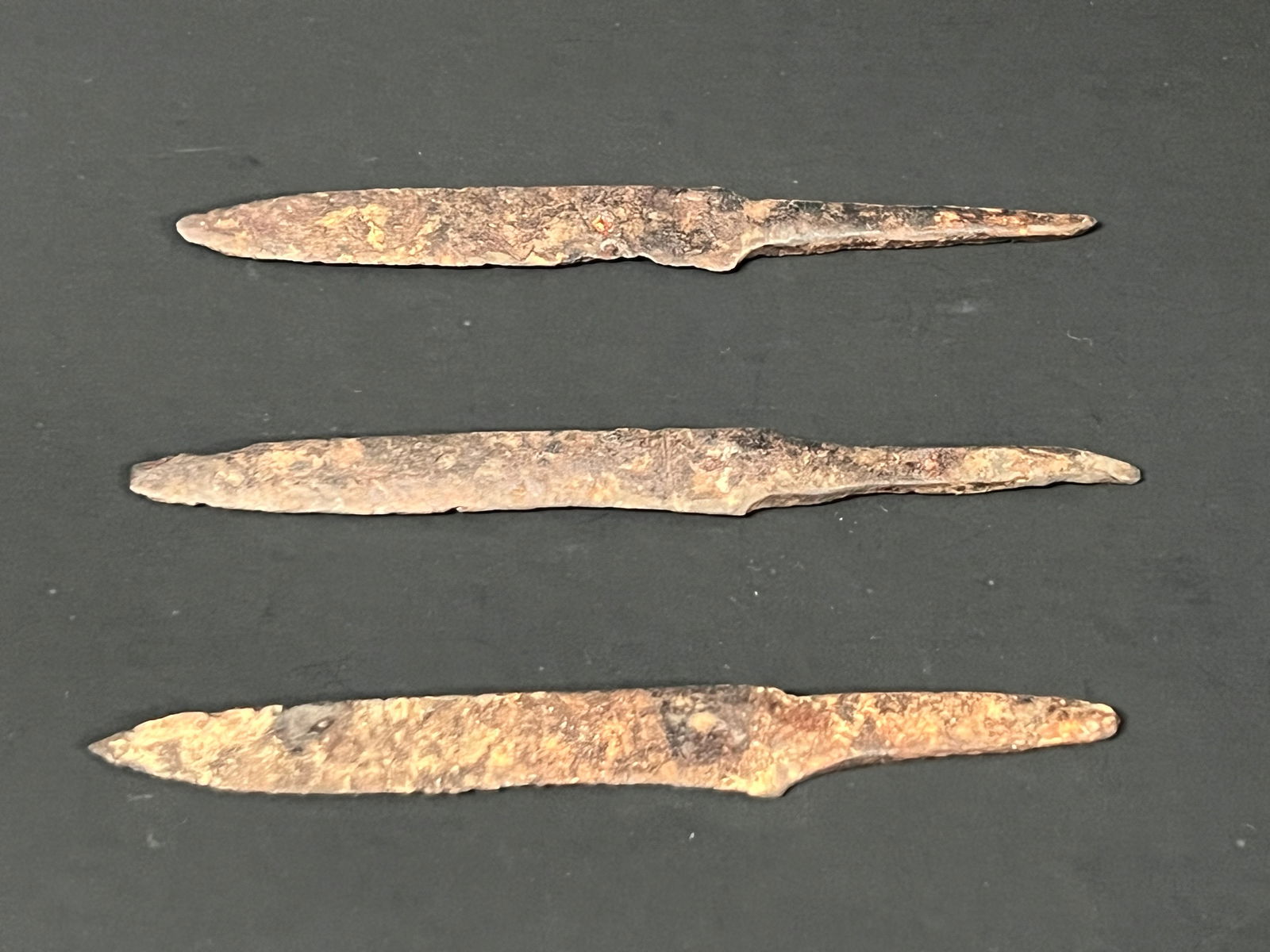 Medieval Iron Viking Small Pouch Knives 3 Pcs. - 5