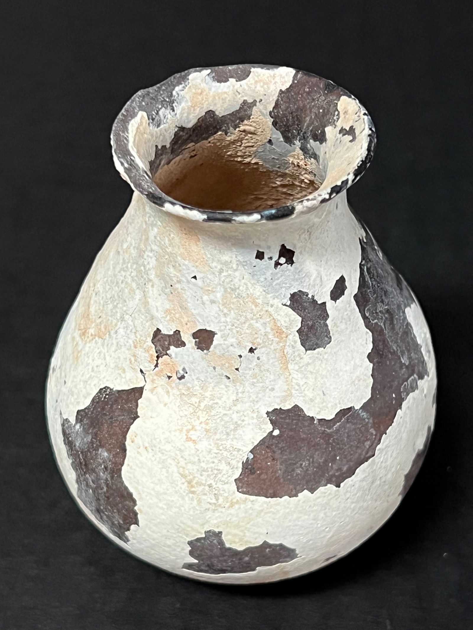 Roman Art Style Glass Bottle - 4