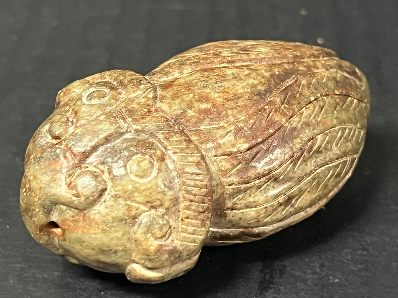 Chinese Art Carved Jade Animal Sculpture - 4