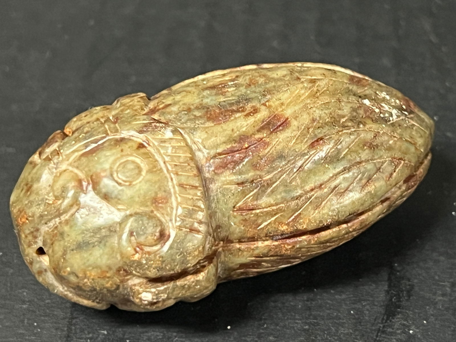 Chinese Art Carved Jade Animal Sculpture - 7