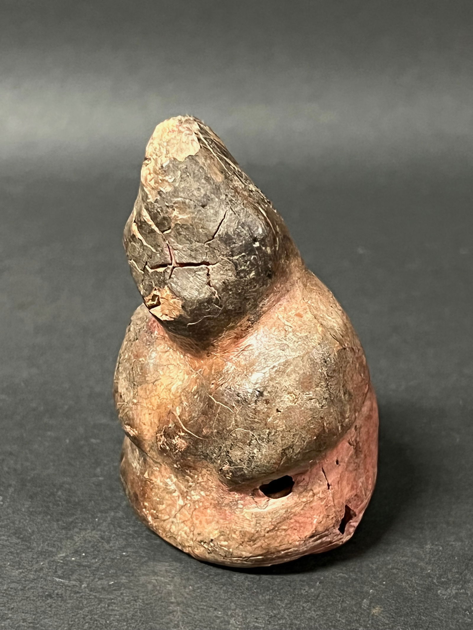 Pre Columbian Style Pottery Idol - 4